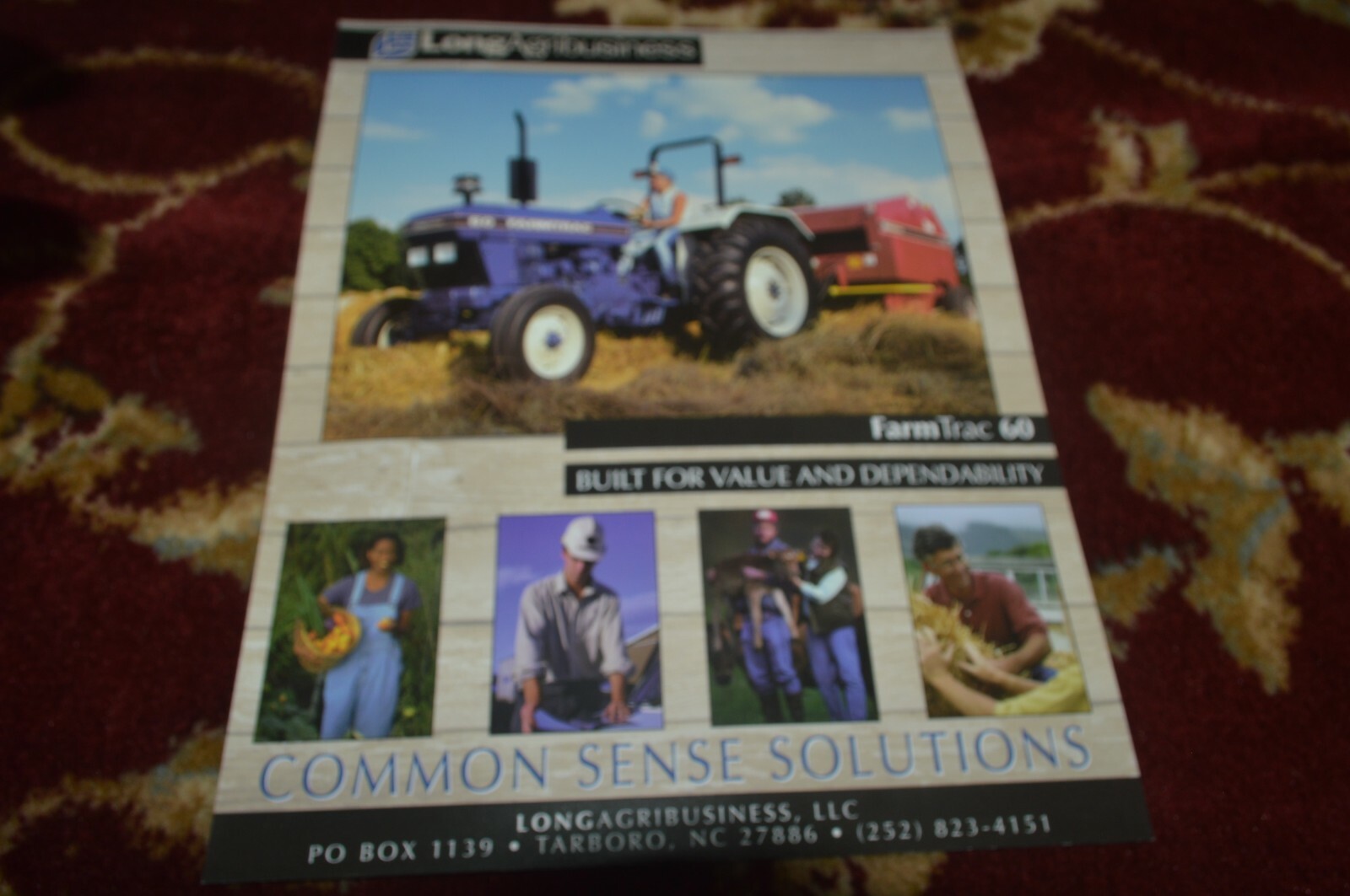 Long Farmtrac 60 Tractor Brochure BASE