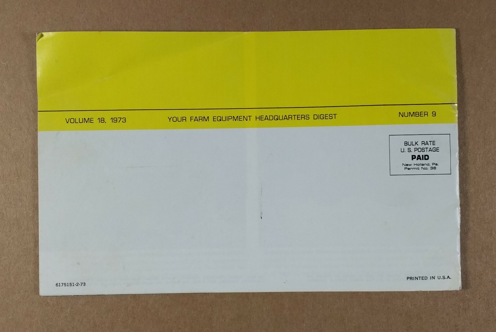 1973 New Holland Equipment Buyer&rsquo;s Guide Catalog balers combine windrower