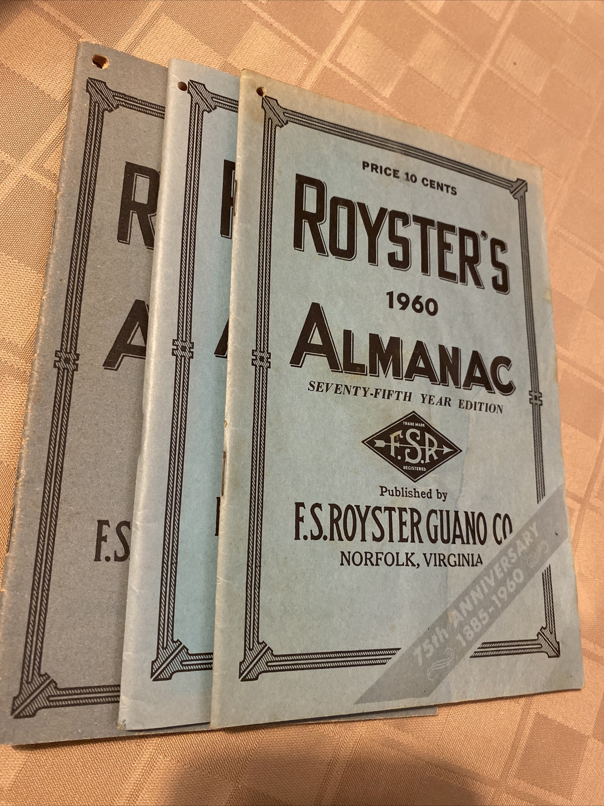 Vintage F.S.Royster Guano Farmer&rsquo;s Almanac