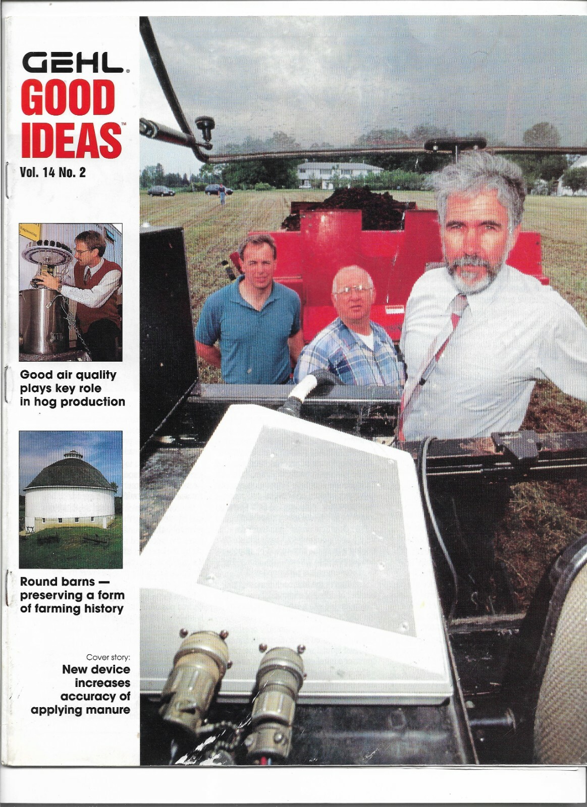 Original OEM Gehl Good Ideas Volume 14 Number 2 Magazine Brochure Book Pamphlet