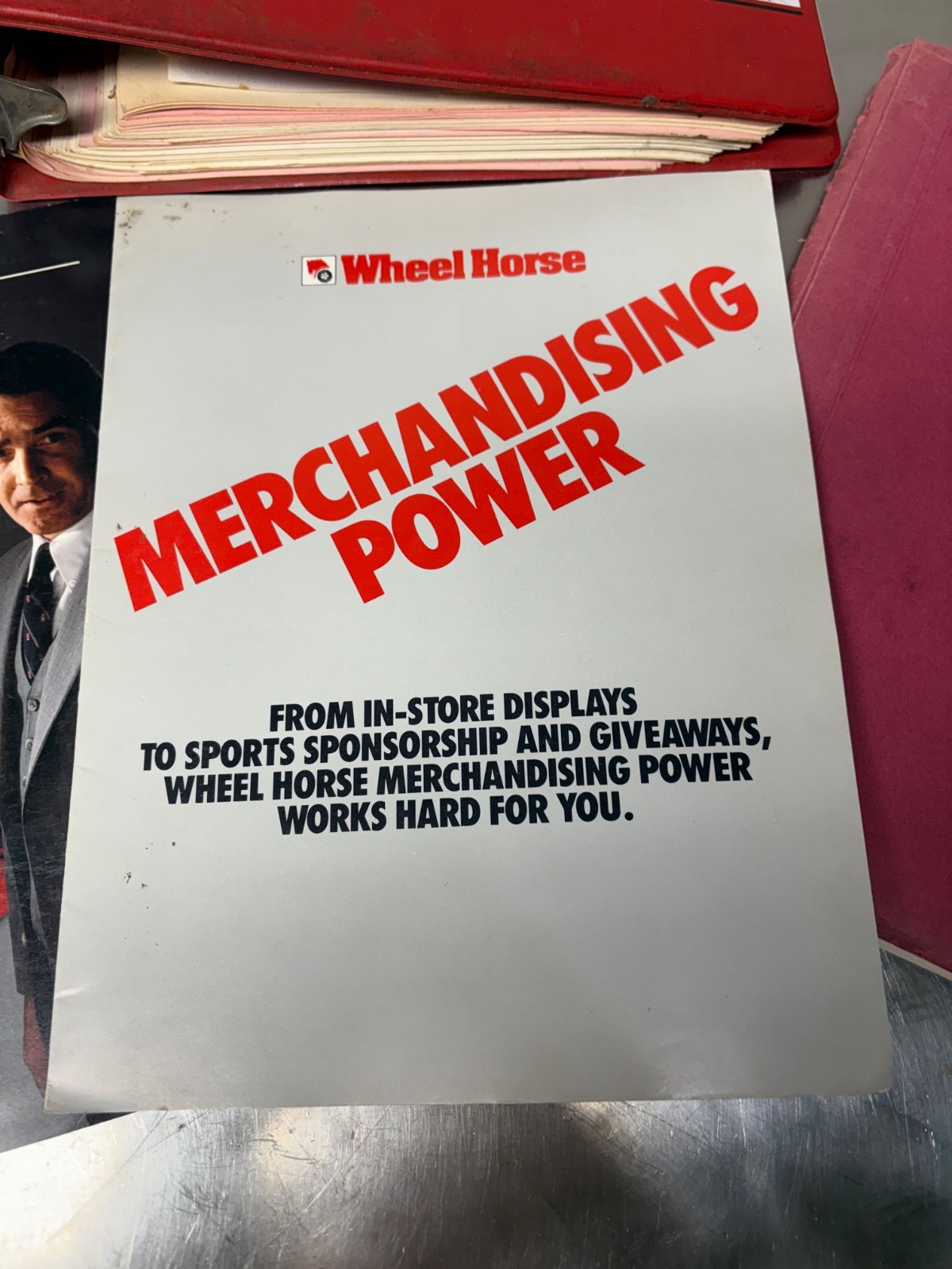 VIntage Wheel Horse Dealer Sales Guide Manual Attachment Guides & Brochures