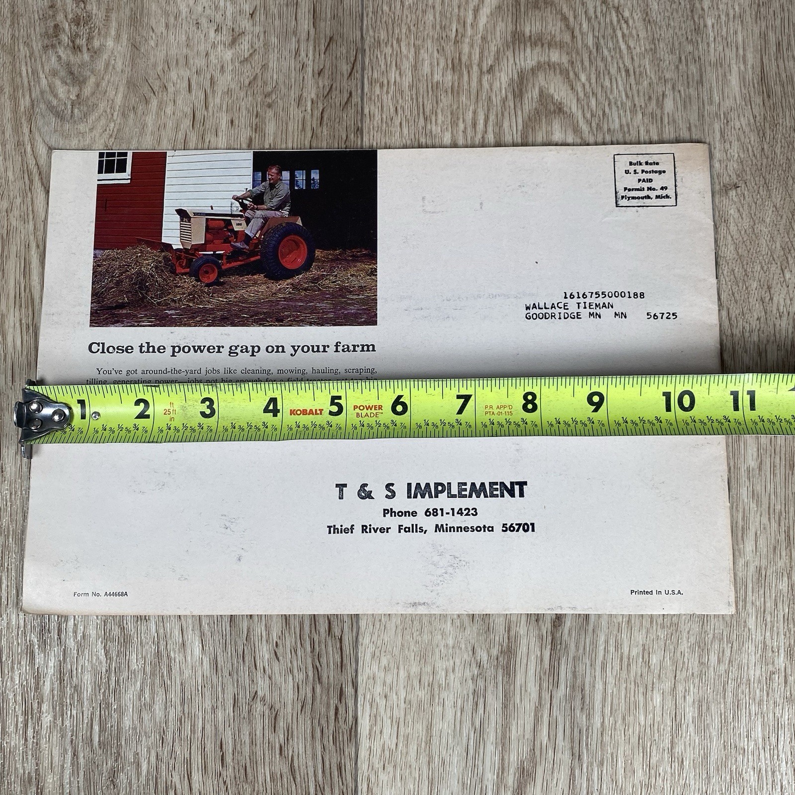 Case Combine Sales Brochure Dealership Mailer