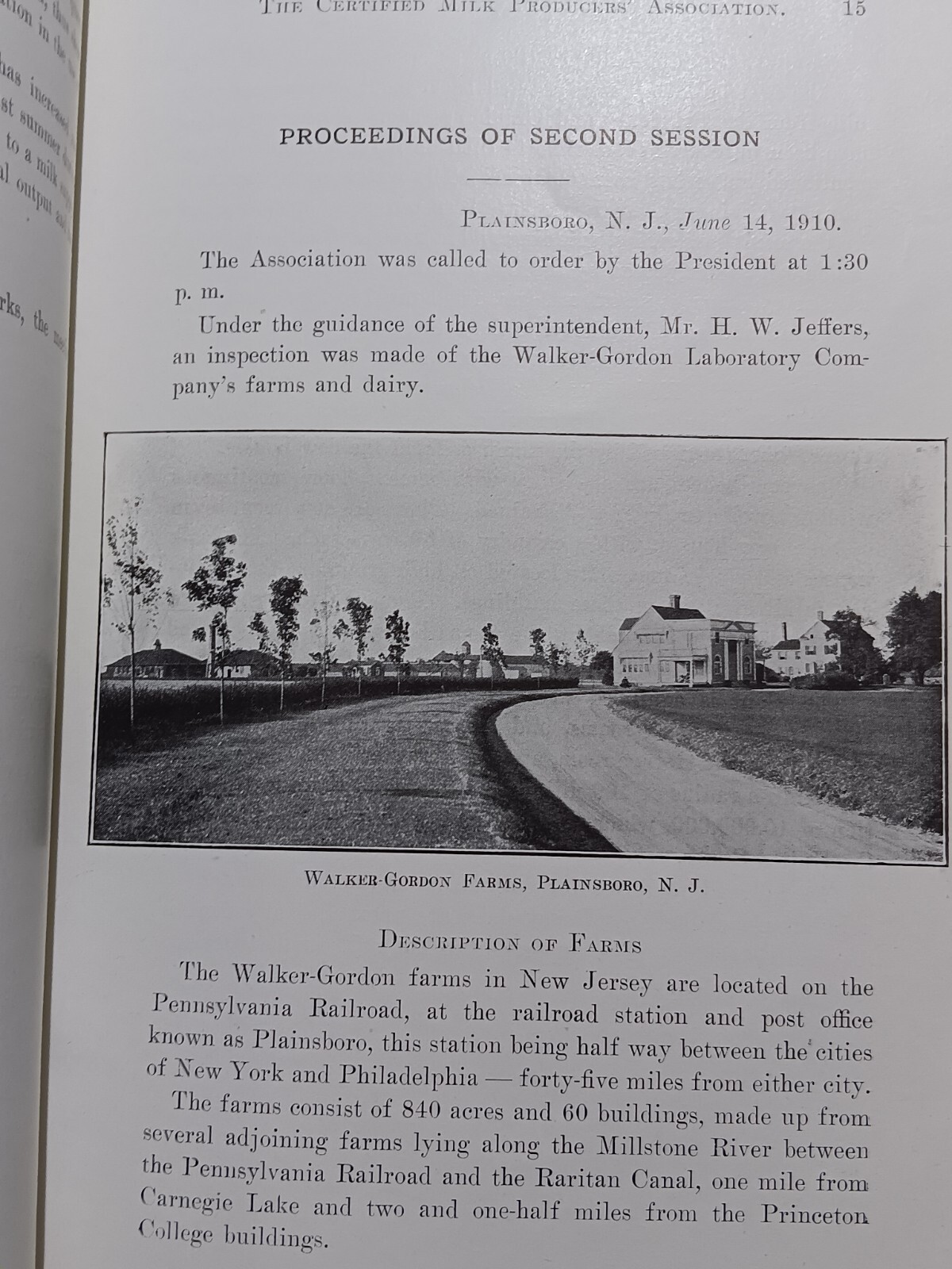 1910 Certified Milk Producers Association Convention Proceedings Book Dairy