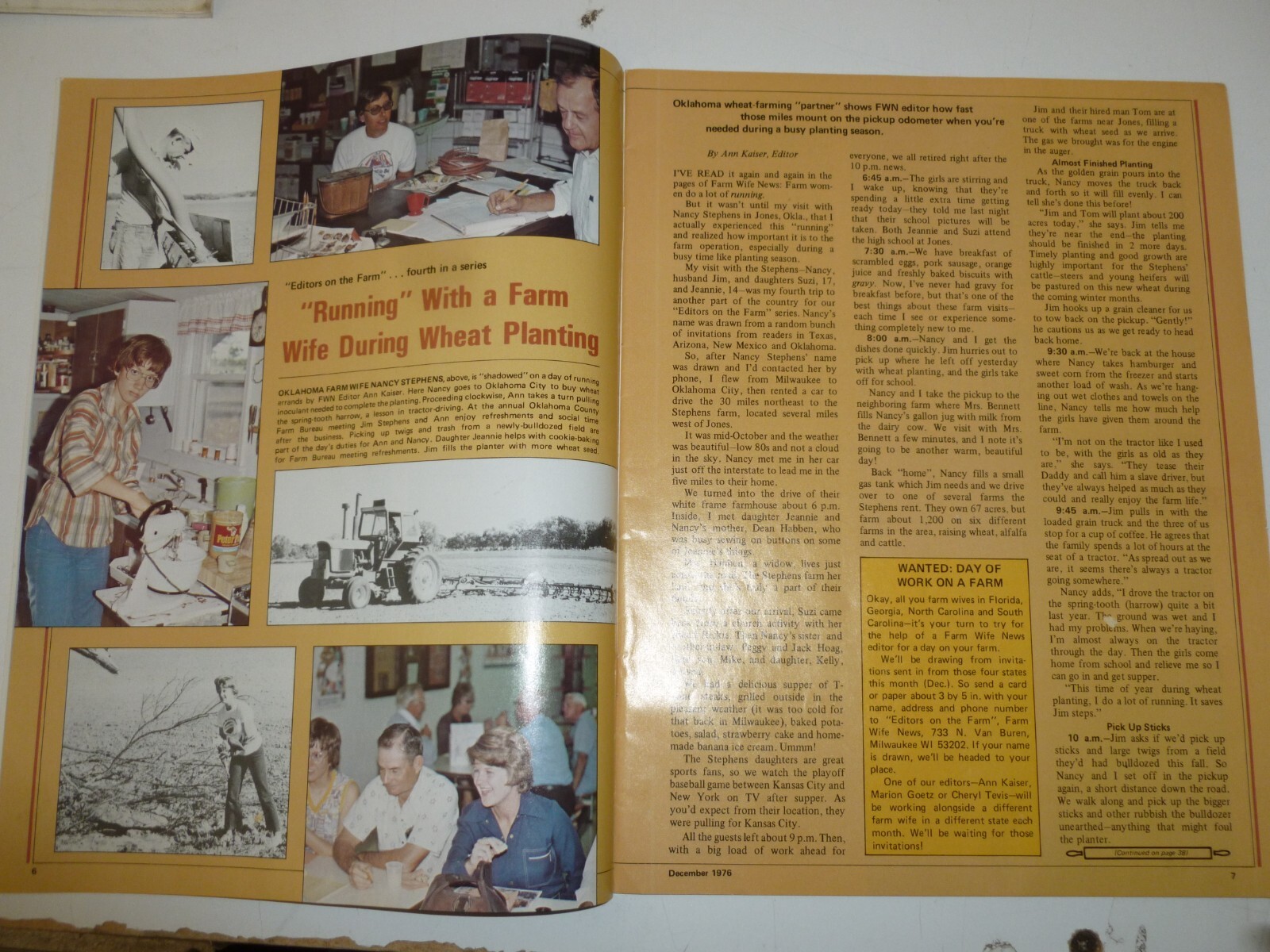 FARM and WIFE MAGAZINEs Lot (partial from 1972 through 1983) 30 magazines total