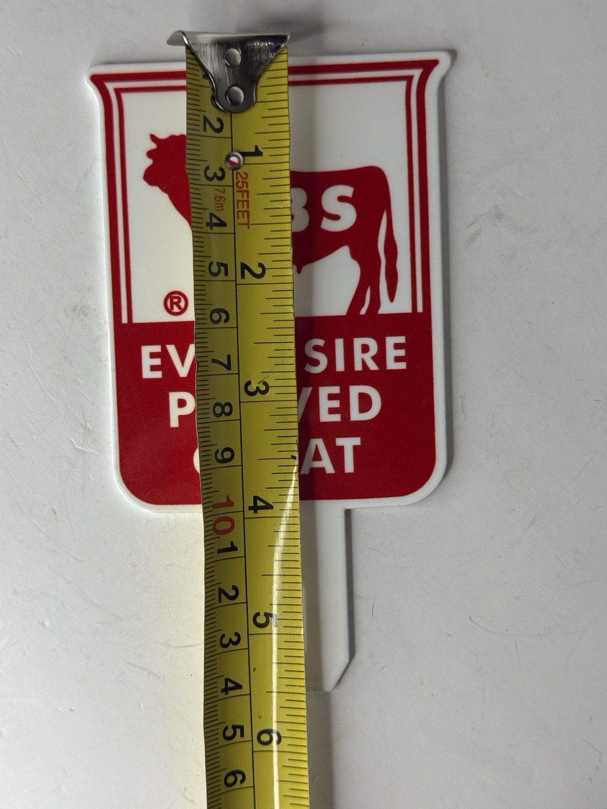 ABS Global Every Sire Proved Great Advertising 3”x5.5” License Plate Topper