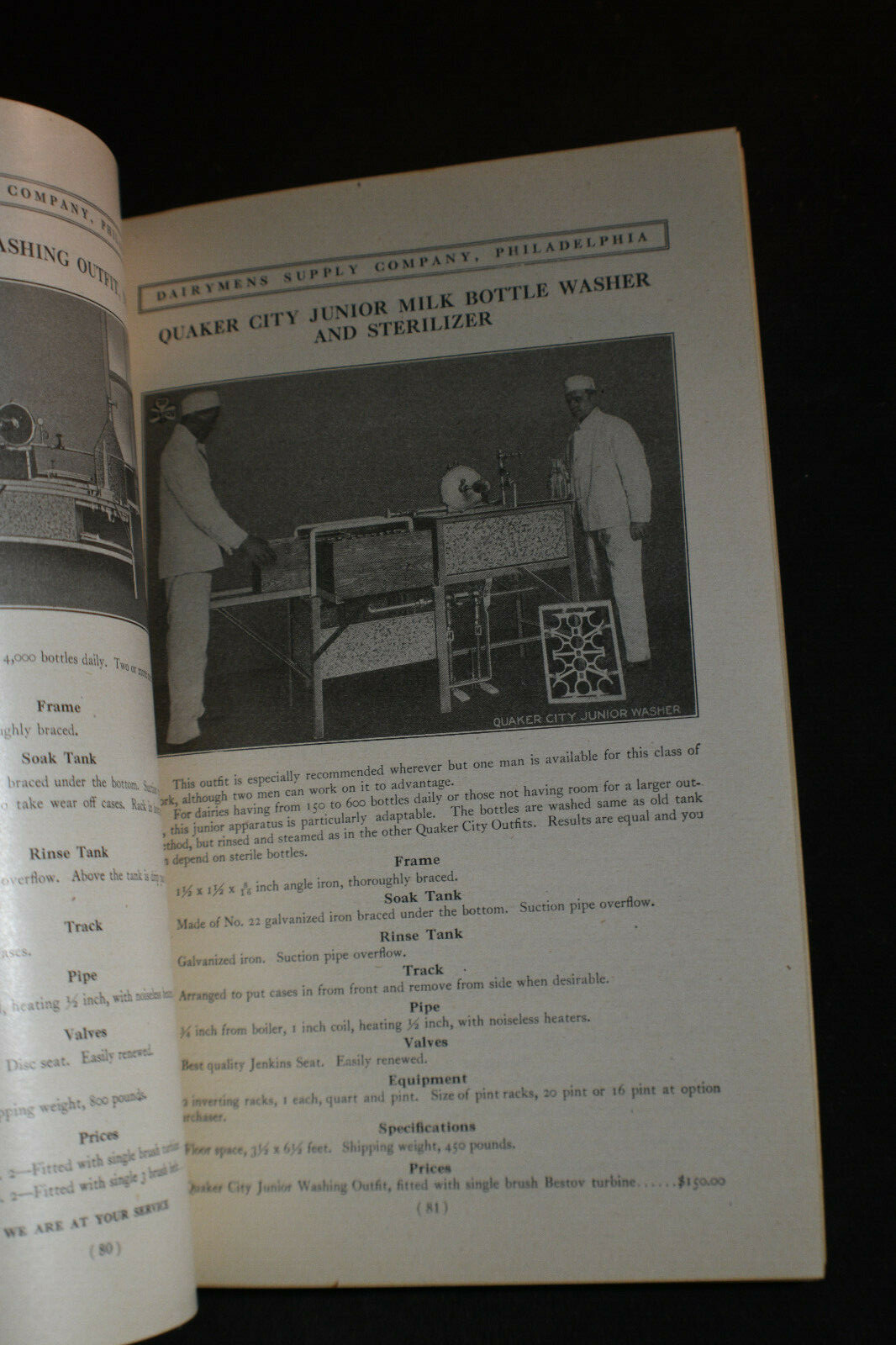 1917 The Bestov Book -ILLUSTRATED Dairy Equipment & Supplies Catalog -Philadelph