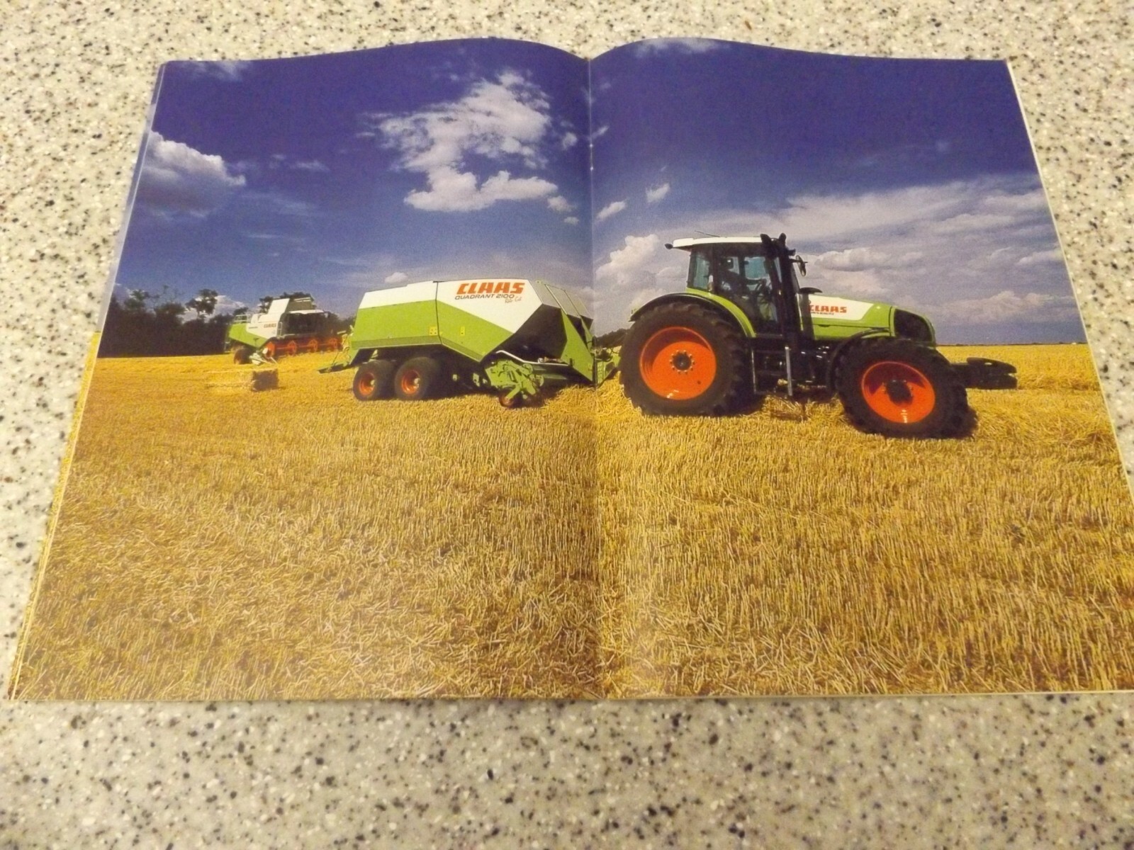 CLAAS QUADRANT 2100 DRY HAY / 2100R / 2100 RC, LIT # 10 2006