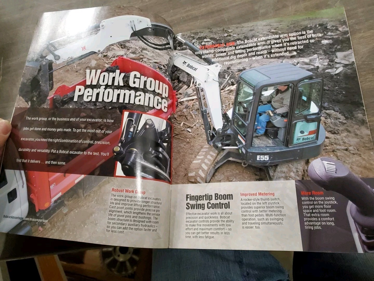 Factory Dealership Specs Brochures Bobcat Compact Excavator E85 E63 E55 & More