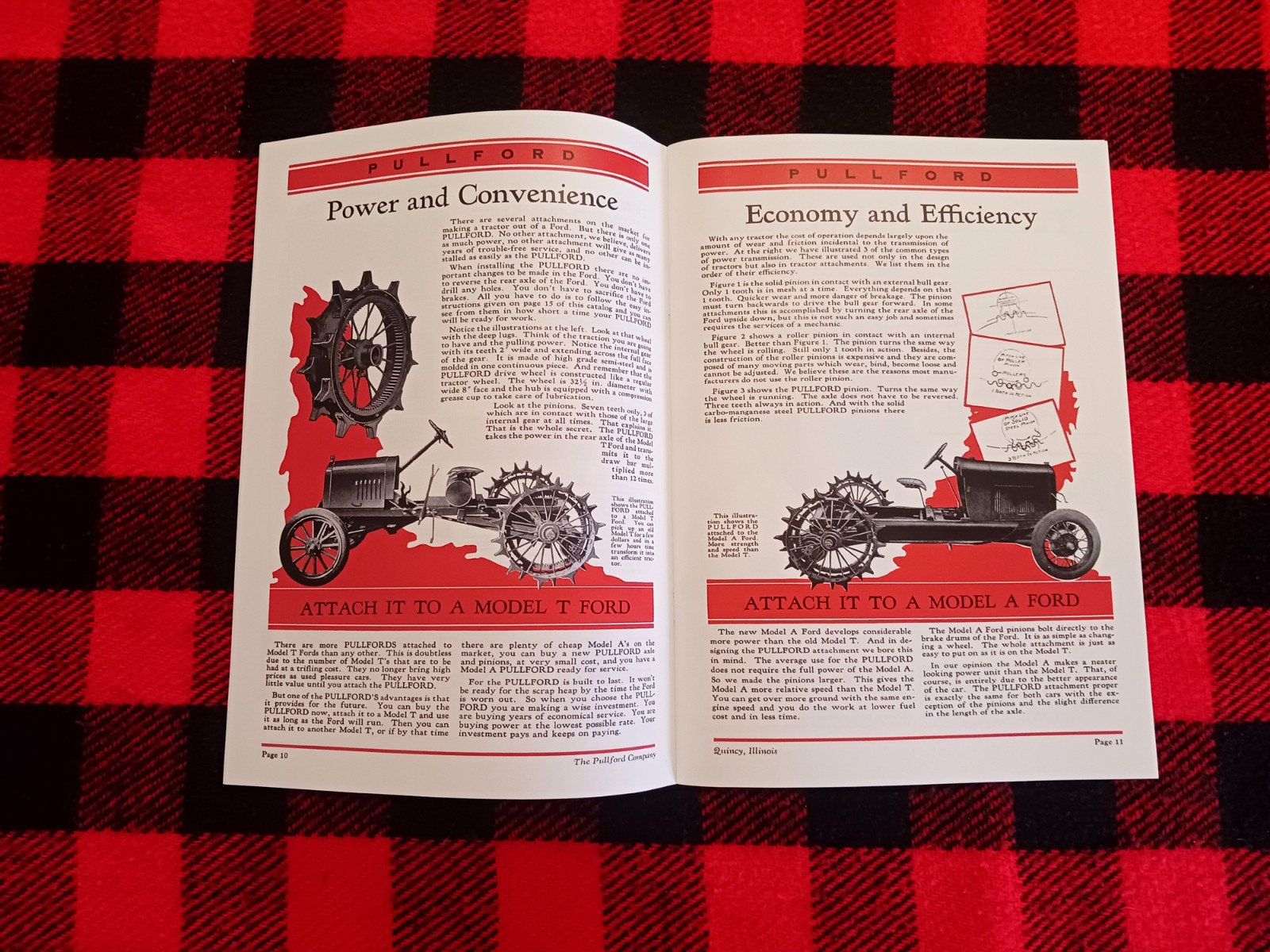 1930s Pullford Brochure Tractor Model T A Conversion *REMASTERED PRINT* Catalog