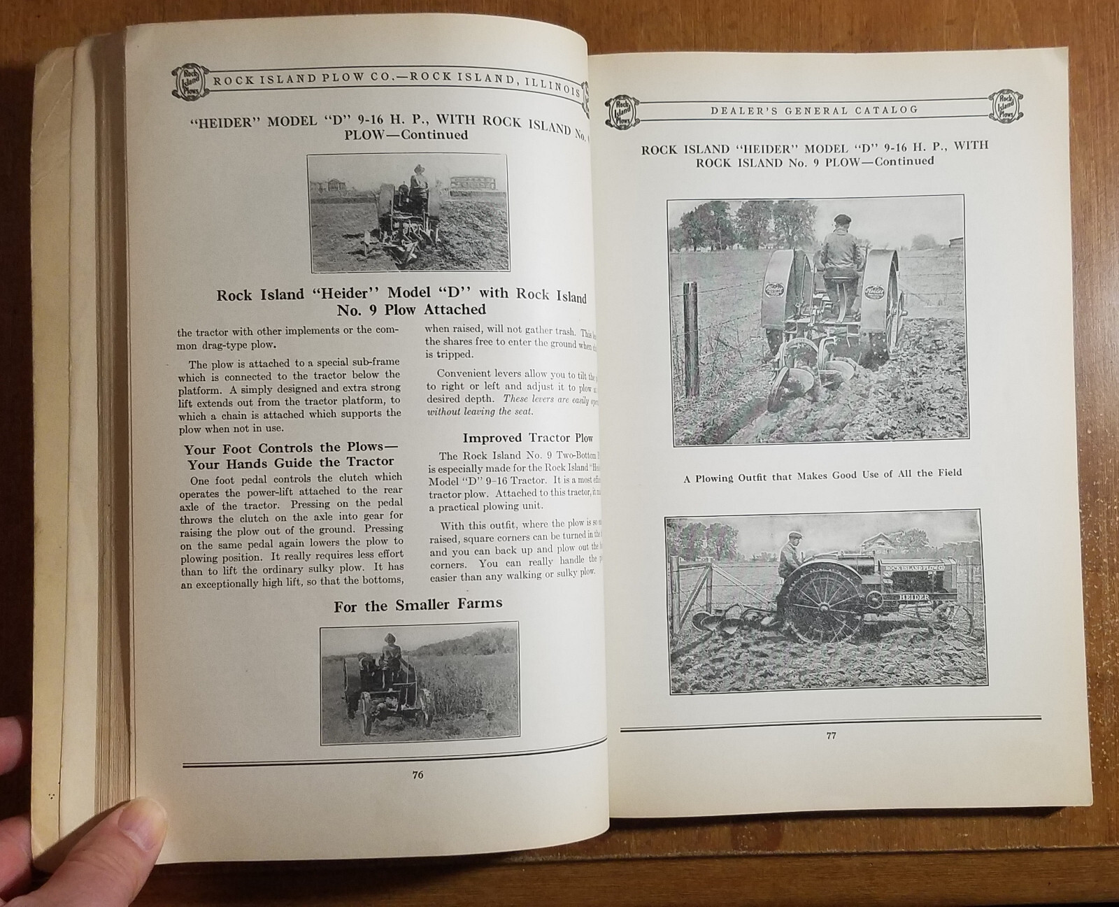 1920&rsquo;s Rock Island Implements Catalog #42