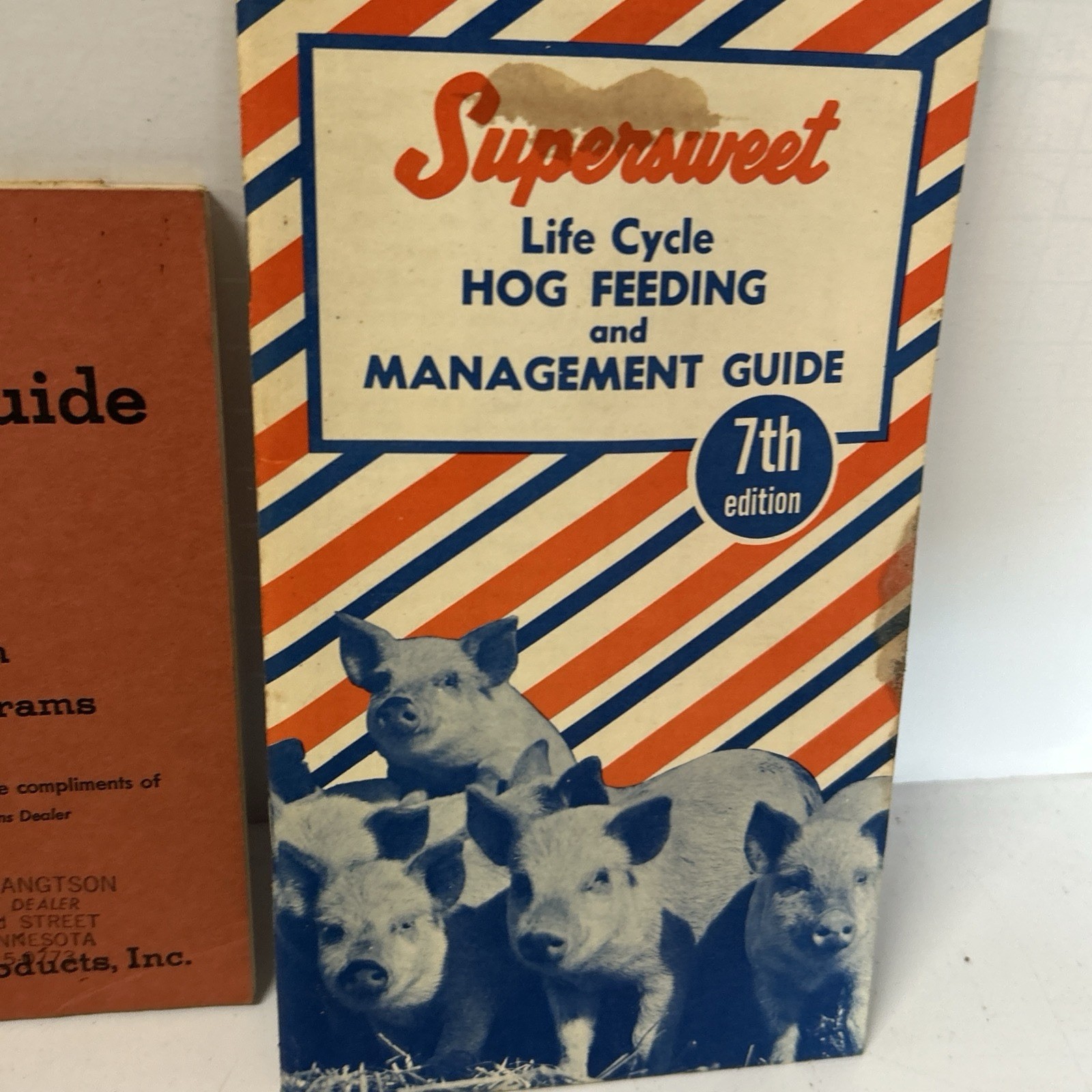 Vtg 40’s FARMING Booklet Lot, Farm Time Savers, SUPERSWEET, Watkins + More