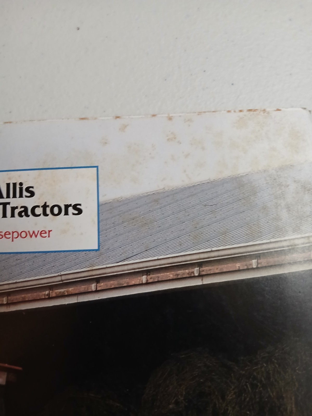 Vintage AGCO Allis 9600 Series Tractors 133- 191 PTO Horsepower Brochure Trifold