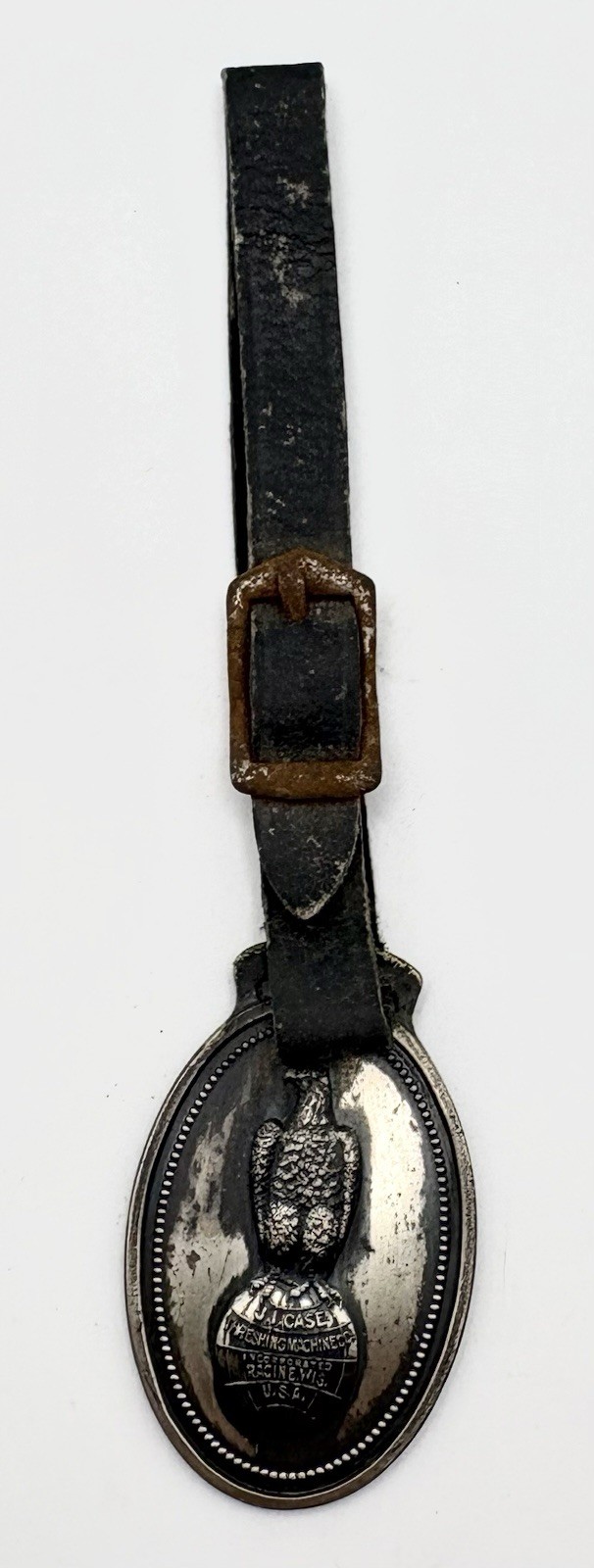 J.I. Case CO. Threshing Machine Watch Fob Vintage Cira 1910-1920