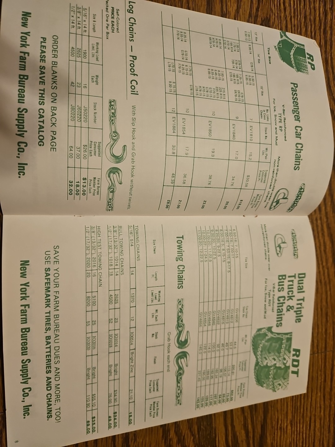 Vintage 1976 New York Farm Bureau Products Catalog Group Purchasing Service AG