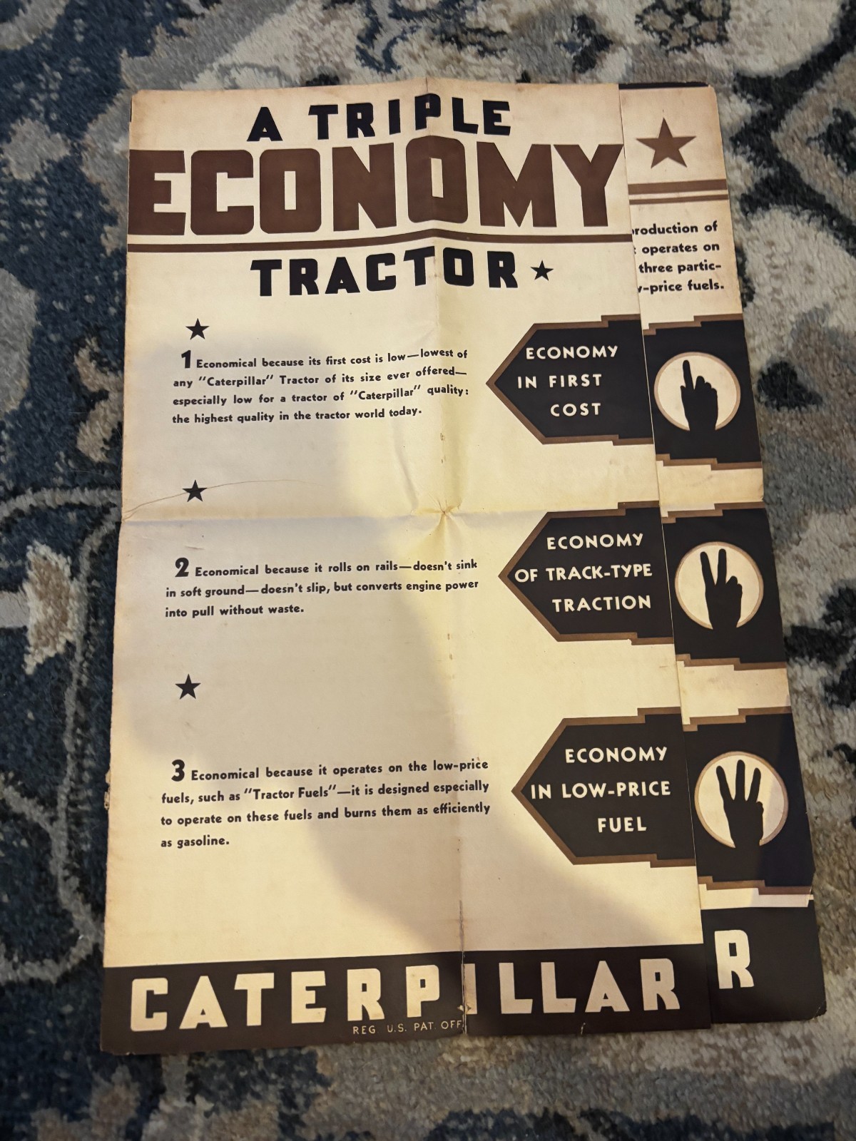 Caterpillar CAT 22 Crawler Tractor Brochure DCPA26