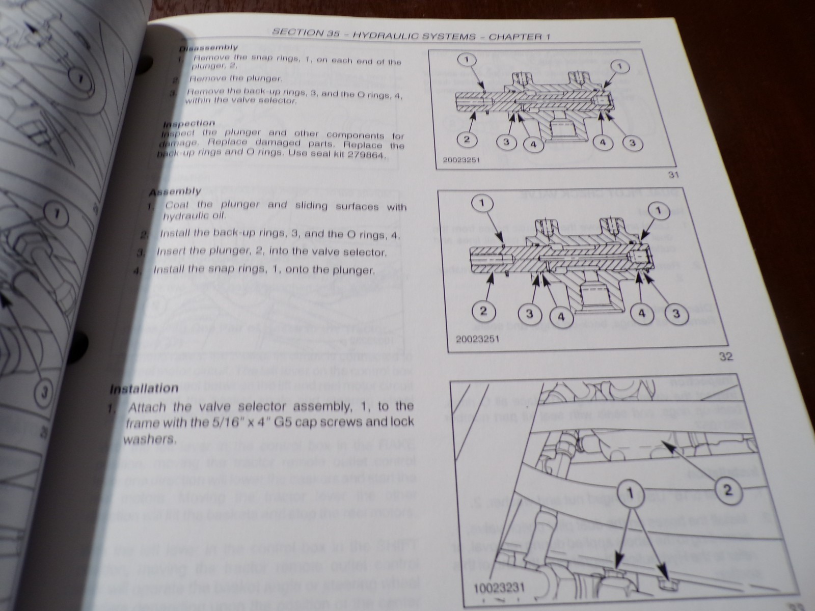 New Holland 216 Rake Repair Manual 2004