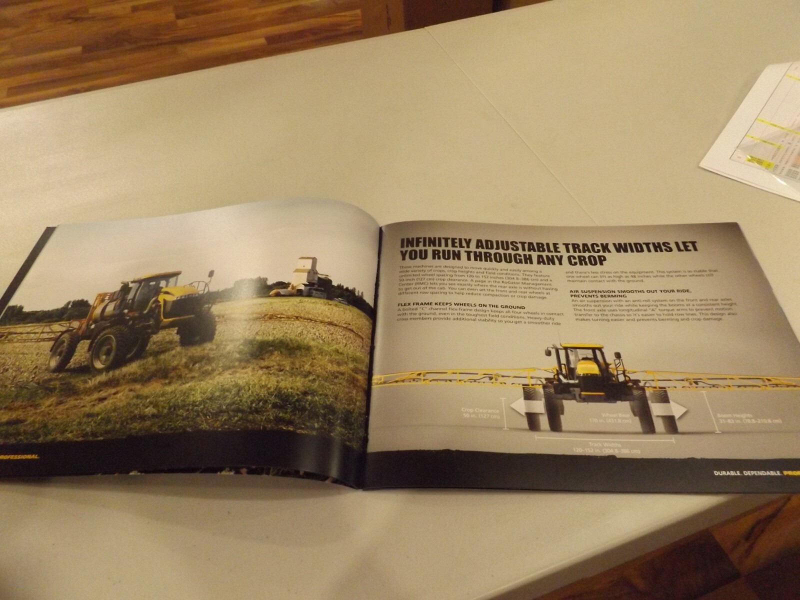 RoGATOR RG900, RG1100, RG1300, SPRAYER, LITERATURE # RG11B001DS 2011