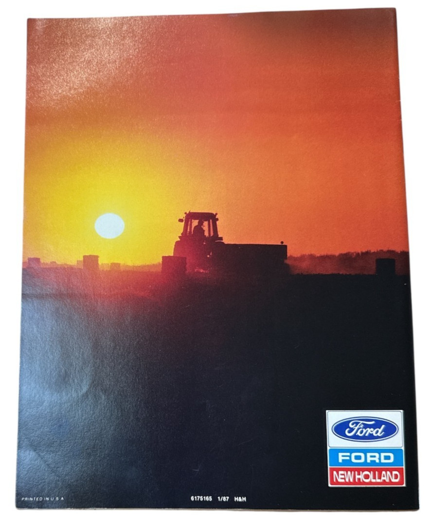 New Holland A Buyer&rsquo;s Guide 1987 Tractors,Wagons,Farm Equipment Brochure