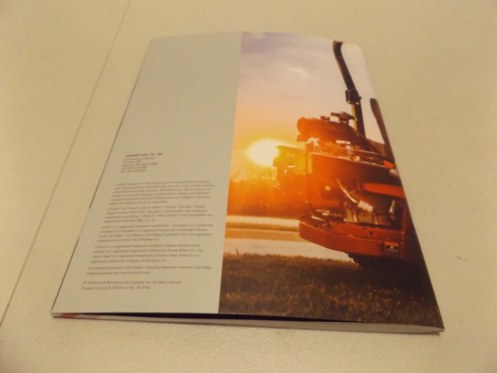 eXMARK 2014, # 116-9104 2013