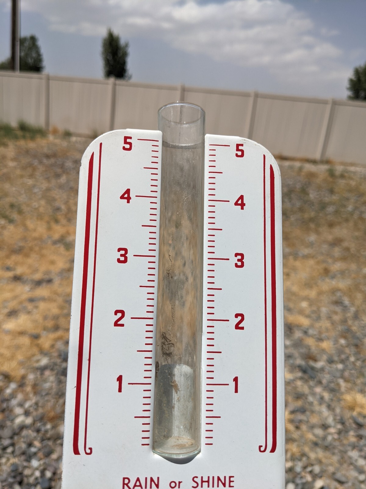 Vintage Metal Advertising Sign Rain Catcher J C Sheridan Real Estate Ordway Colo