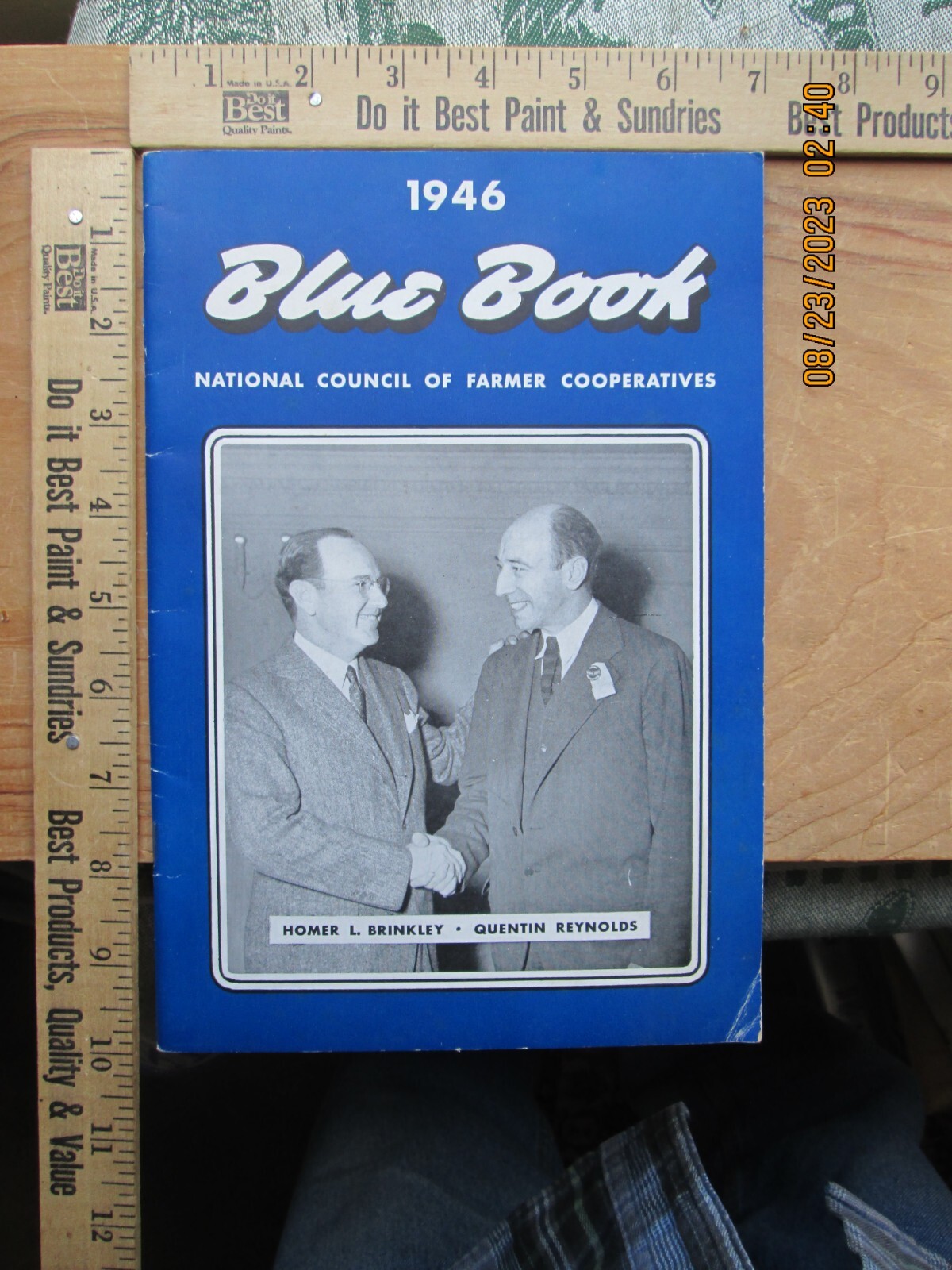 national Council of Farmer cooperatives Blue Book 1946