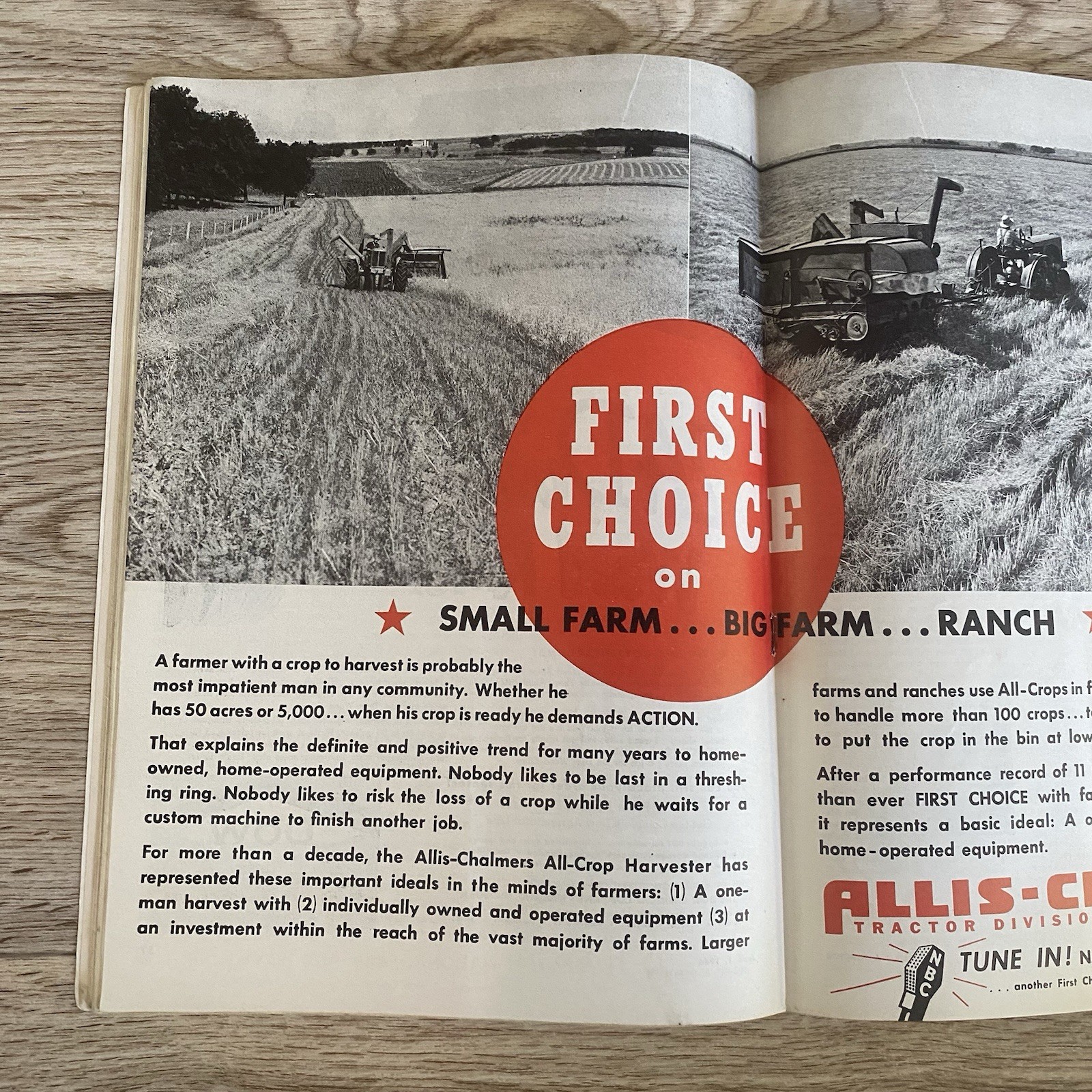 Timken Implement & Tractor Catalog 1946 Advertising Sales Published Bi Weekly