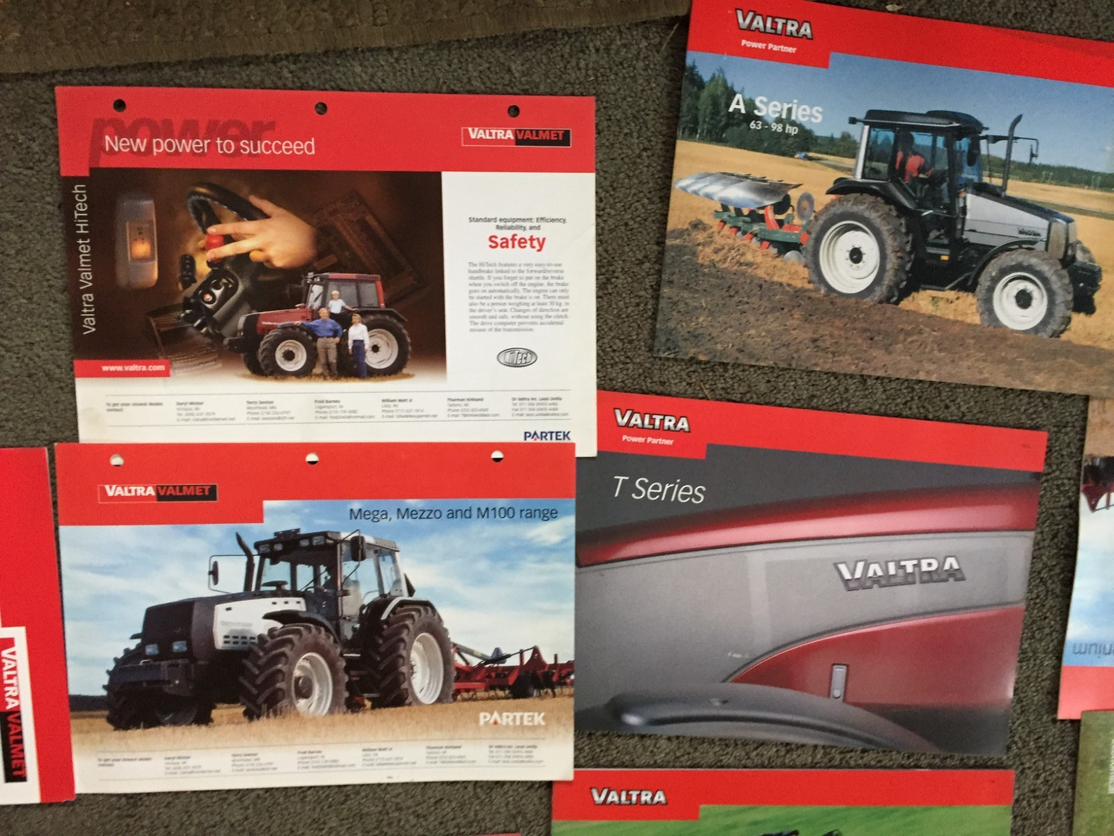 BIG Lot of 25 McCormick & Valtra equipment brochures Literature advertising