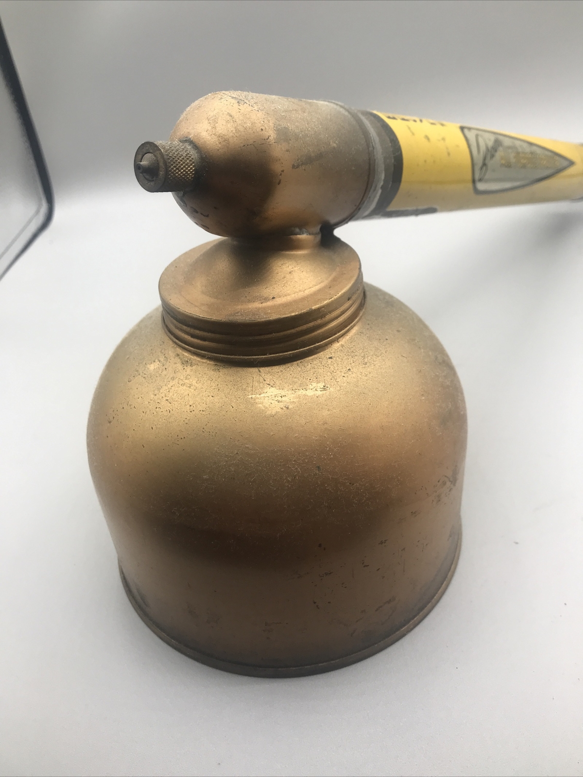 Antique Brown’s All Purpose Sprayer Copper Can Rare Excellent Working Condition