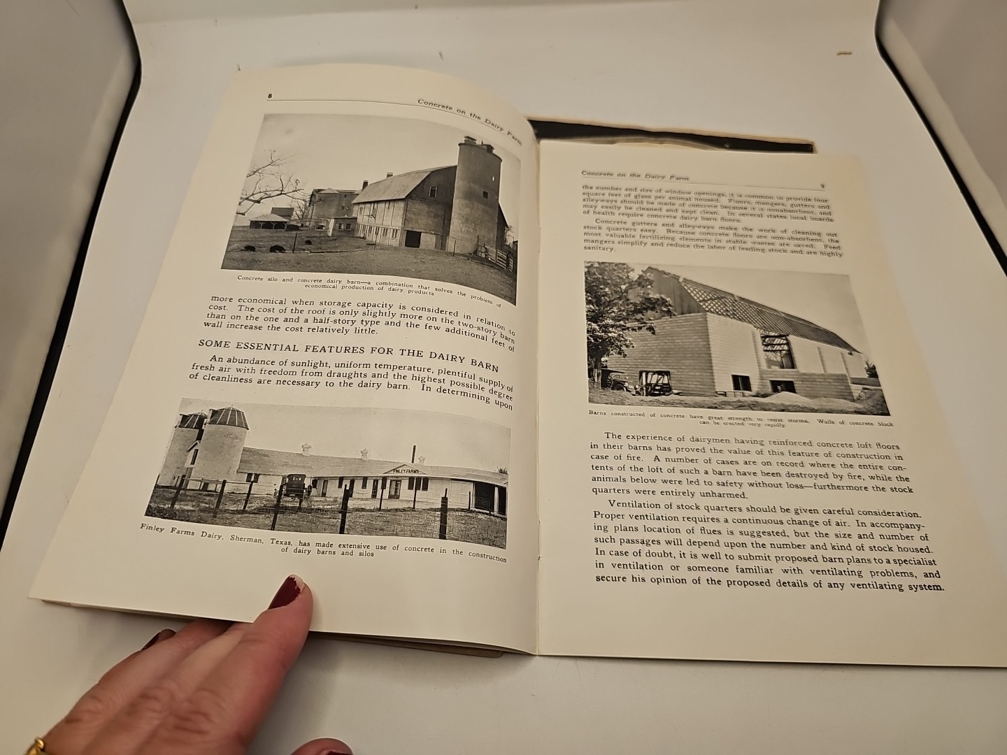 3 farm catalog concrete cement 1918 etc dairy portland silo book