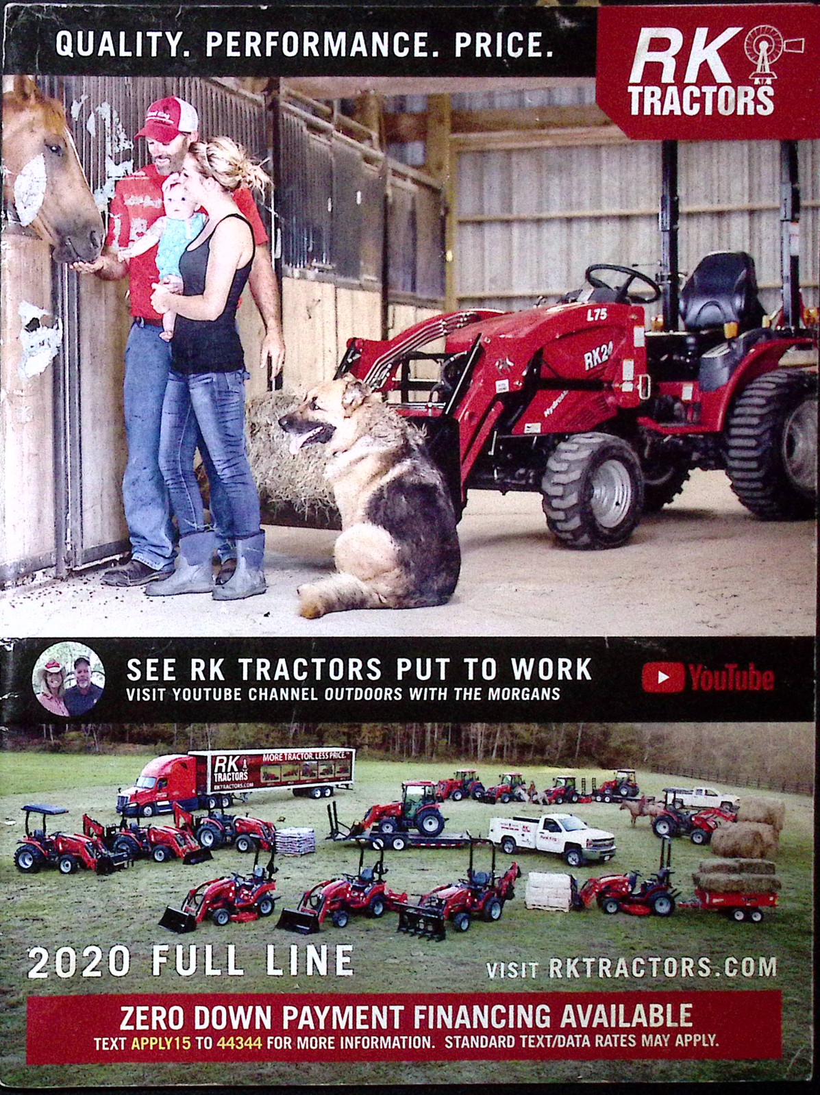 RK Tractors 2020 Full Line Brochure