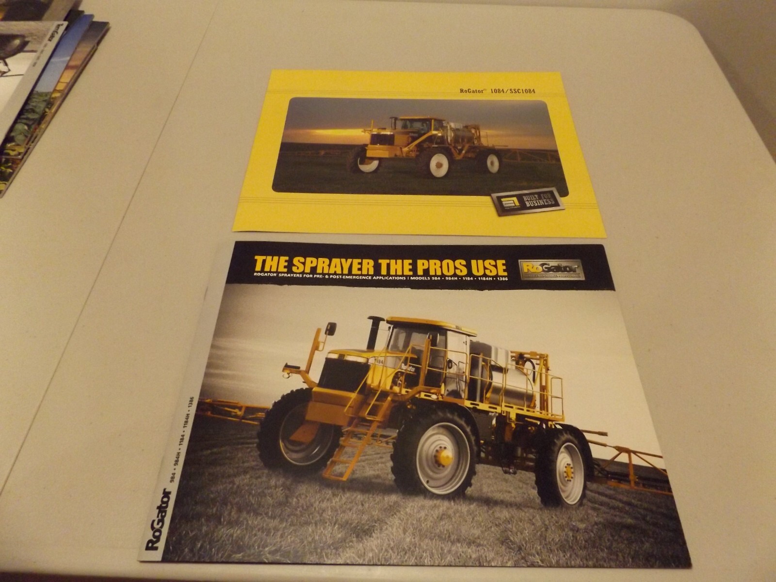 2-pc. ROGATOR 984, 984H, 1184, 1184H, 1386, LIT #RG09370 2009, AC08071 2006