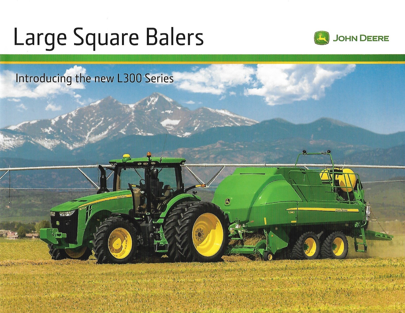 Farm Equipment Brochure – John Deere – L300 series – Large Sq Baler 2014 (F8602)