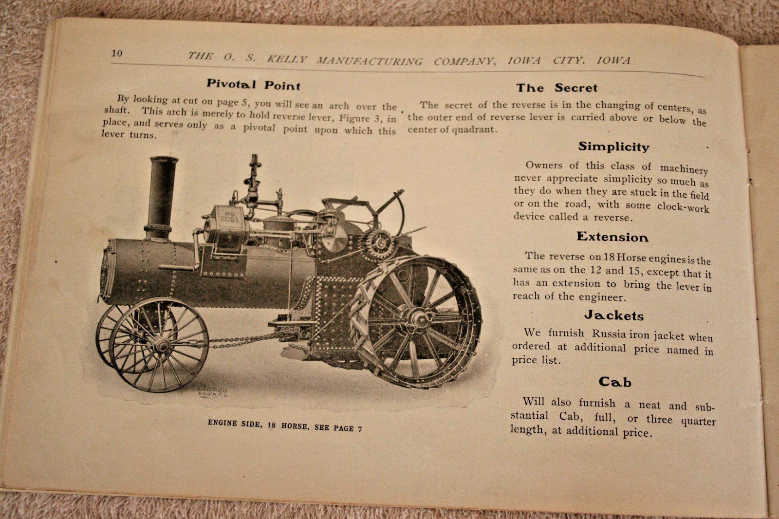 KELLY TRACTORS 1902 75/100