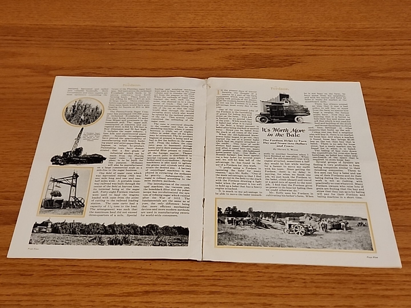 The Fordson Magazine July 1925 Vintage Original
