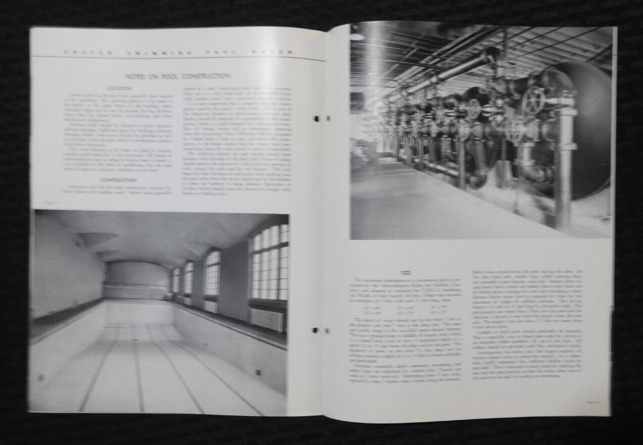 1933 Graver Tank & Mfg Co « Swimming Pool Water Filter » Stearns-Roger Denver Co
