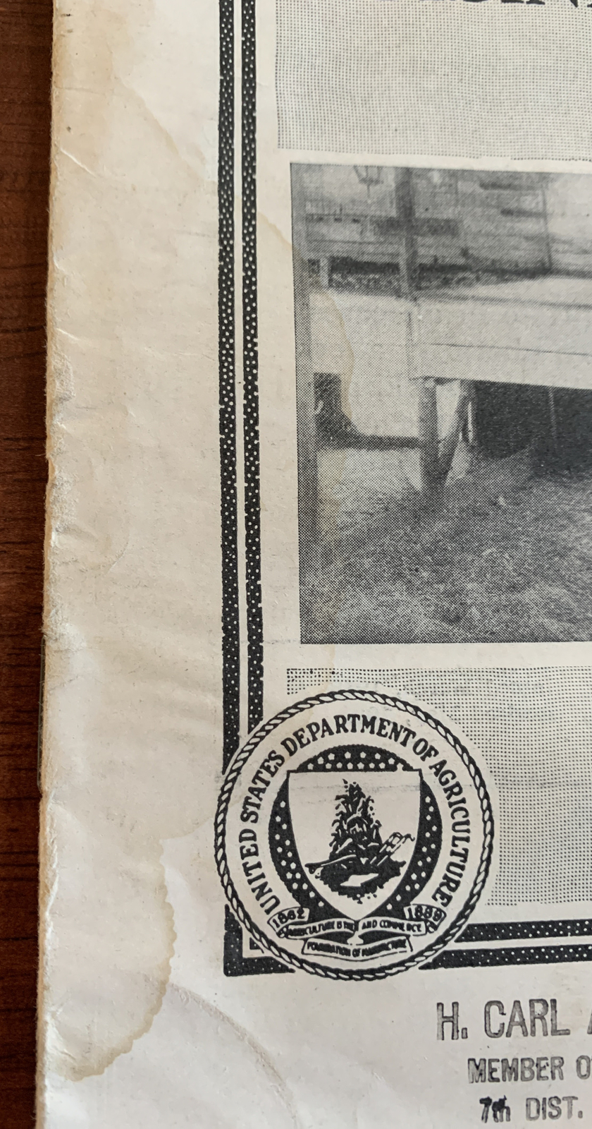 US Department of Agriculture Farmers Bulletin NO. 926 Some Common Disinfectants