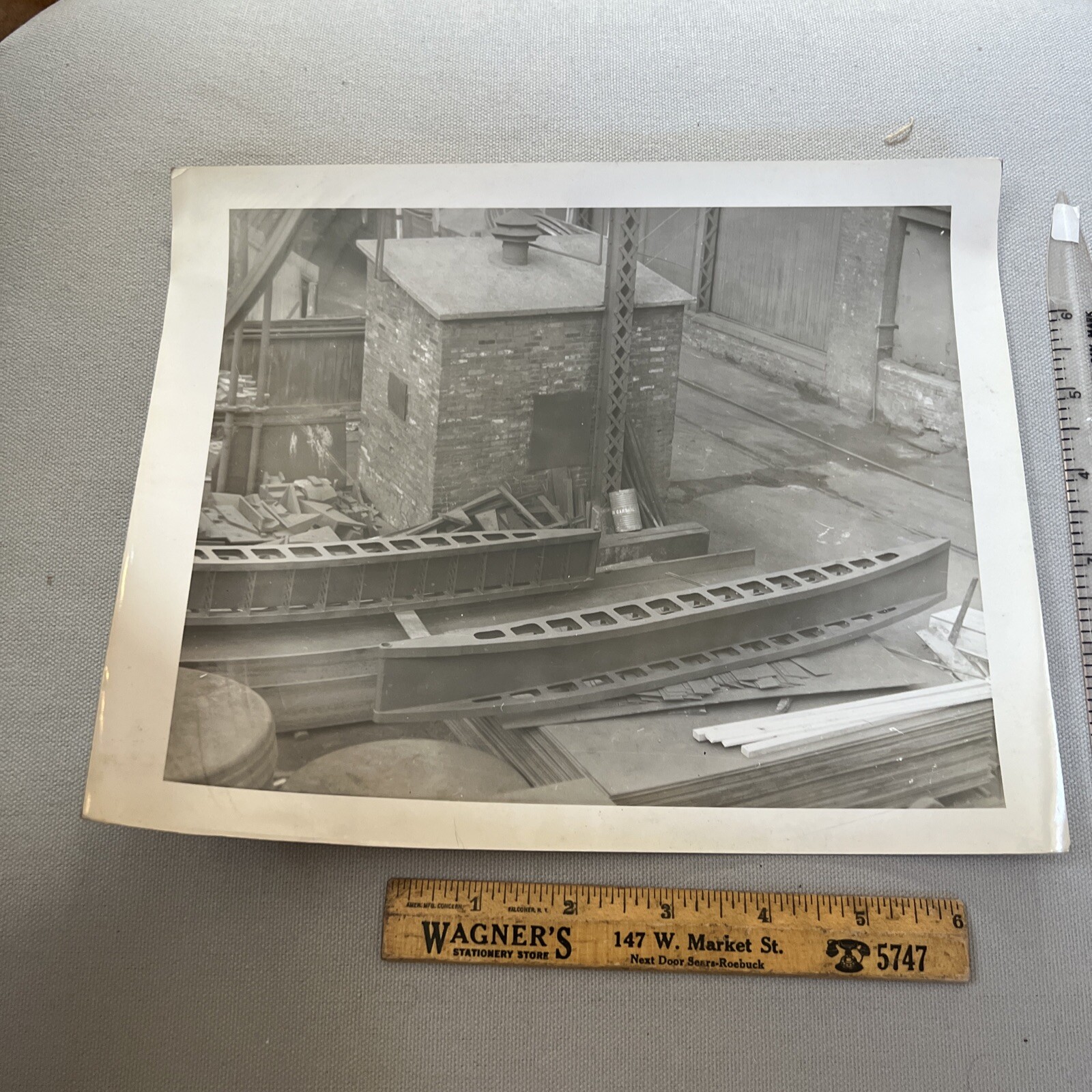 Vntg 1950s York Pa AB Farquar Co. Official Archive Photograph Early Machinery