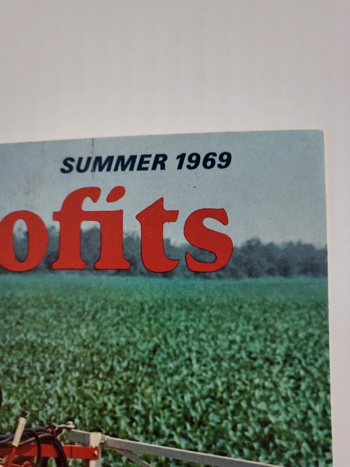 Vintage 1969 Smith-Douglass Guide To Crop Profits BOOKLET IH CASE John Deere