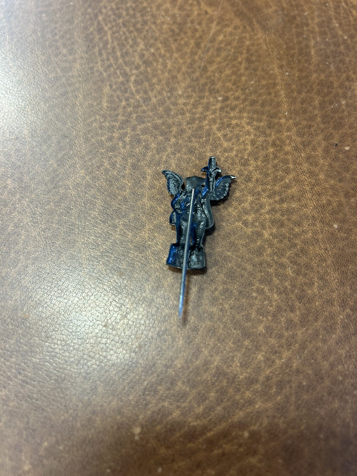 Vintage Moline Plow Co Flying Dutchman Corn Stickpin Pin Advertising WOW