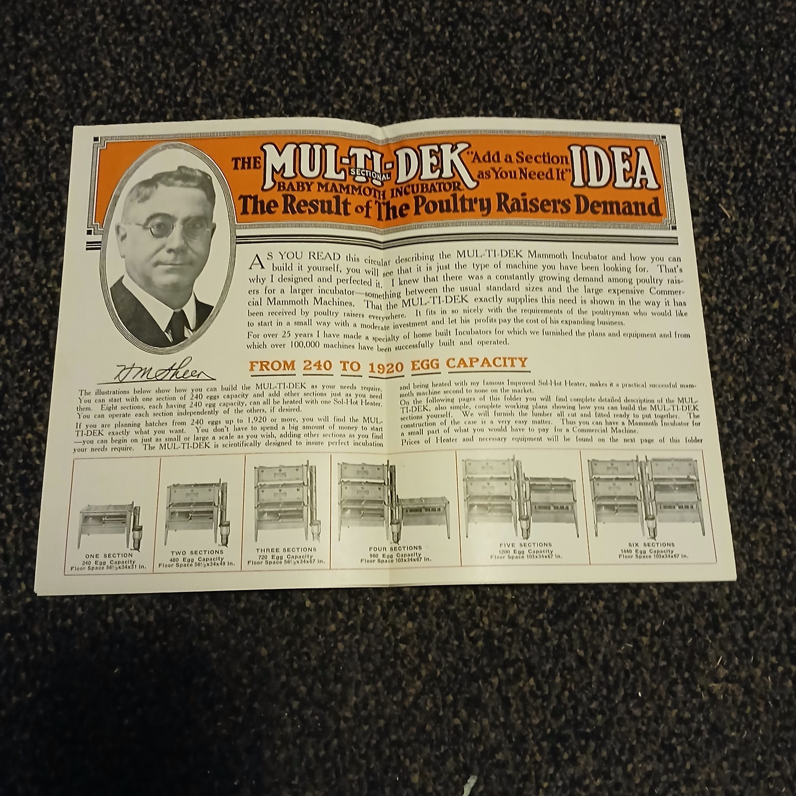 Vintage Sol Hot Heater Brooder Incubator Ads Flyers HM Sheer Dairy Ephemera 50s