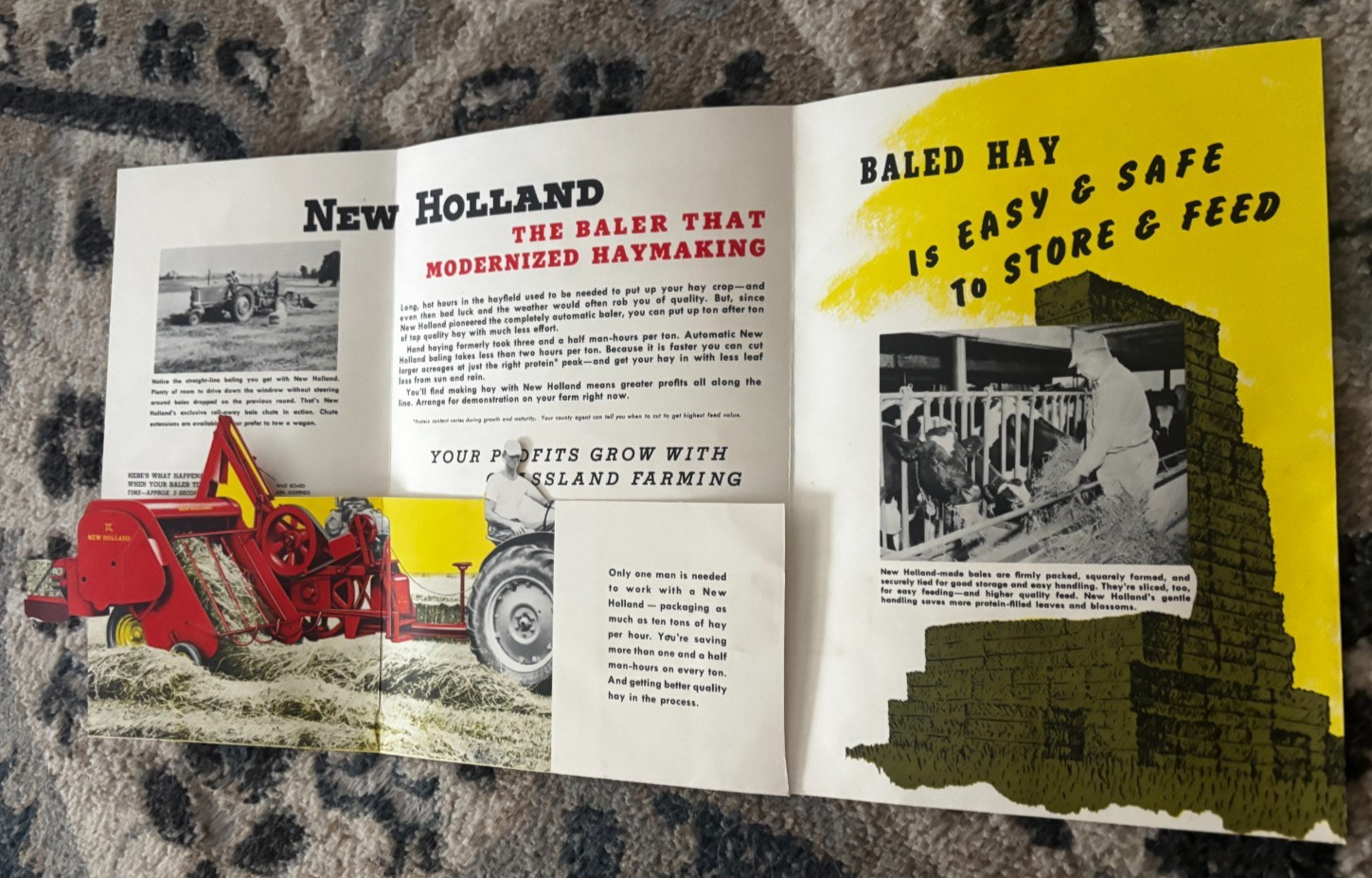 New Holland For Greater Haying Profits Brochure DCPA26