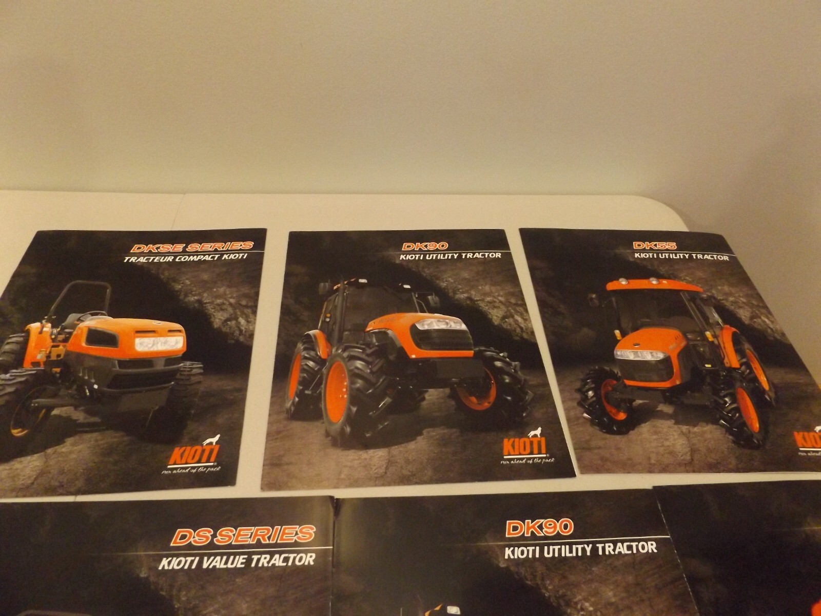 7-pc. KIOTI COMPACT & UTILITY TRACTORS, 2012