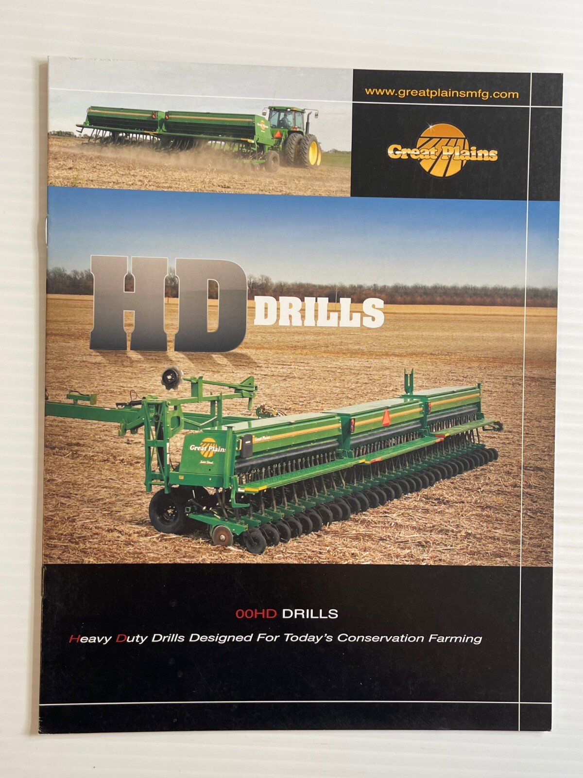 Great Plains- HD Drills / OOHD Drills – Sales Brochure *Original 2000s Brochure*