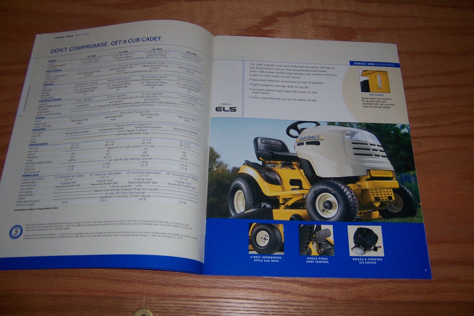 2004 CUB CADET OUTDOOR POWER EQUIPMENT LITERATURE #773-2800