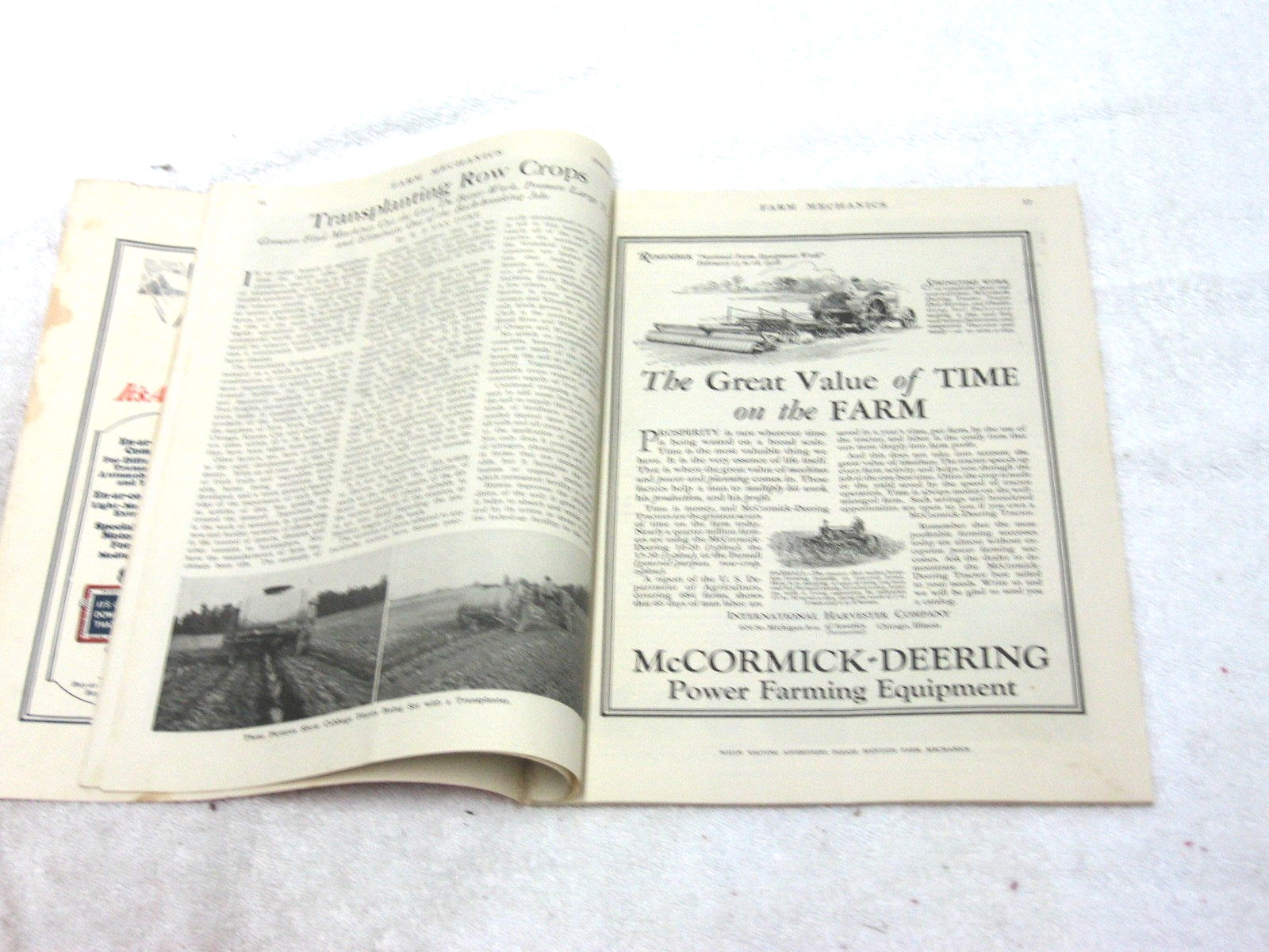 VINTAGE FEB 1928 FARM MECHANICS ADVERTISING MAGAZINE COOL ORIGINAL ADS
