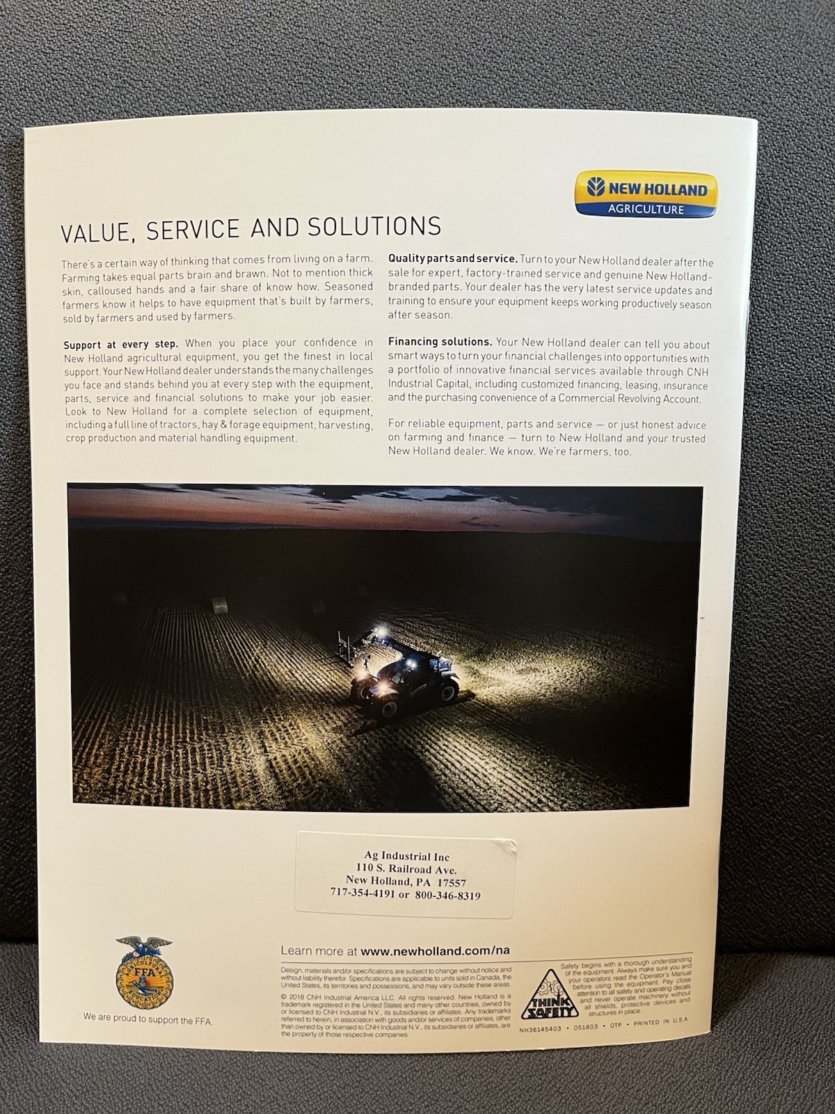 New Holland LM Series Telehandler Sales Brochure