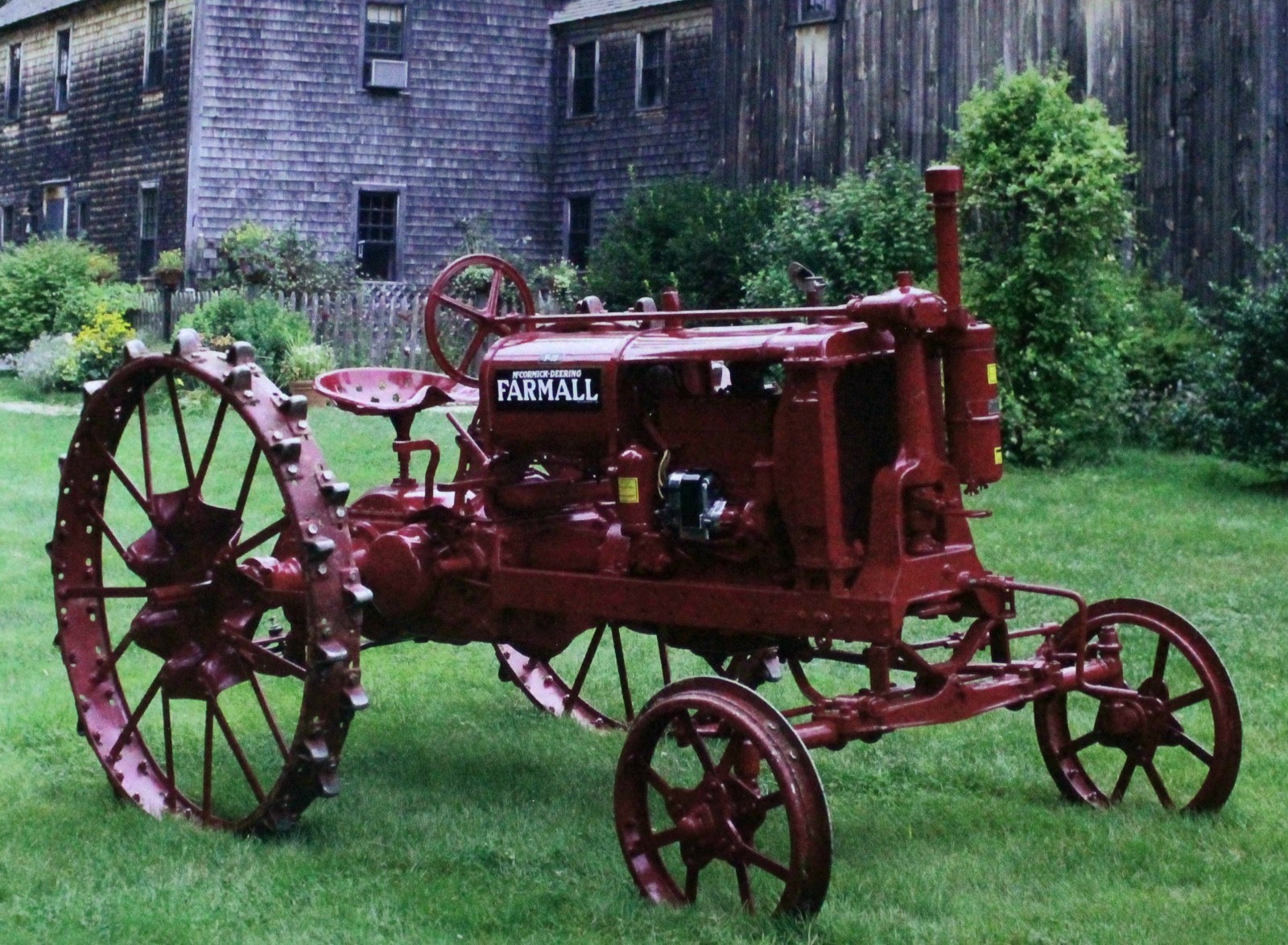 Farmall Tractor Vintage Picture Wall Art Country Farm Farming Original Decor