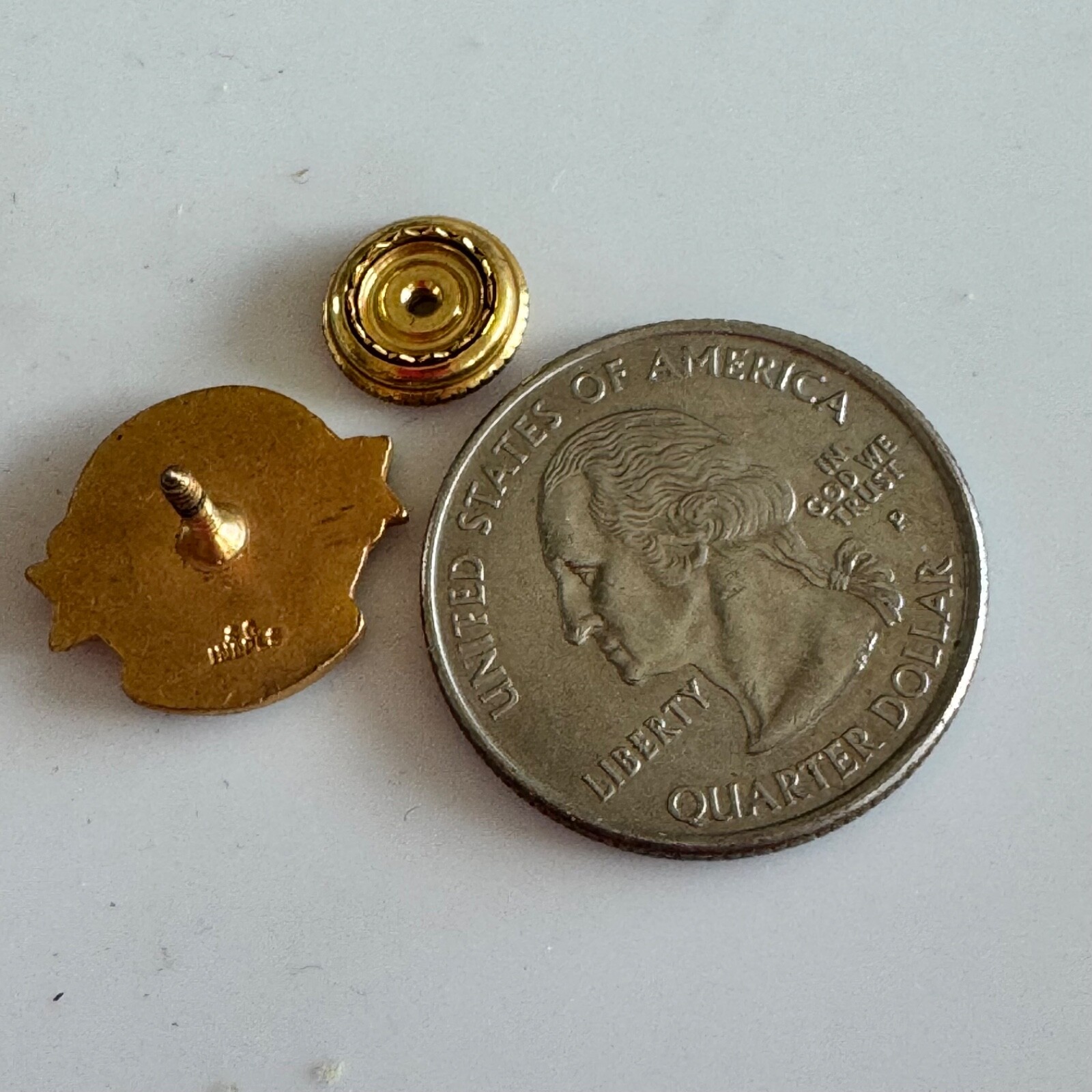 Indiana Farm Bureau 35 Years Pin – Gold & Green Agriculture Award