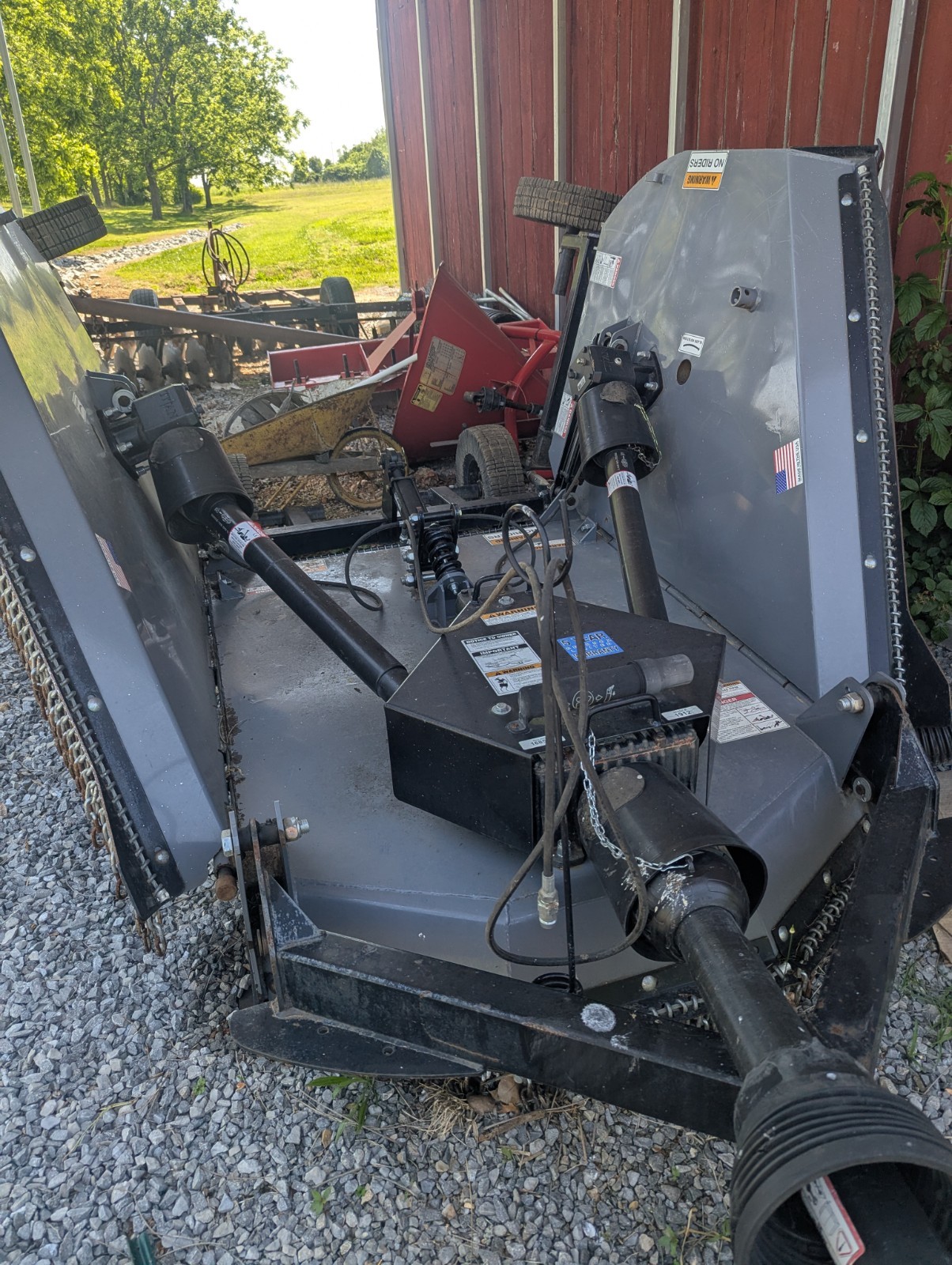 Titan,12-ft Wing Bush Hog