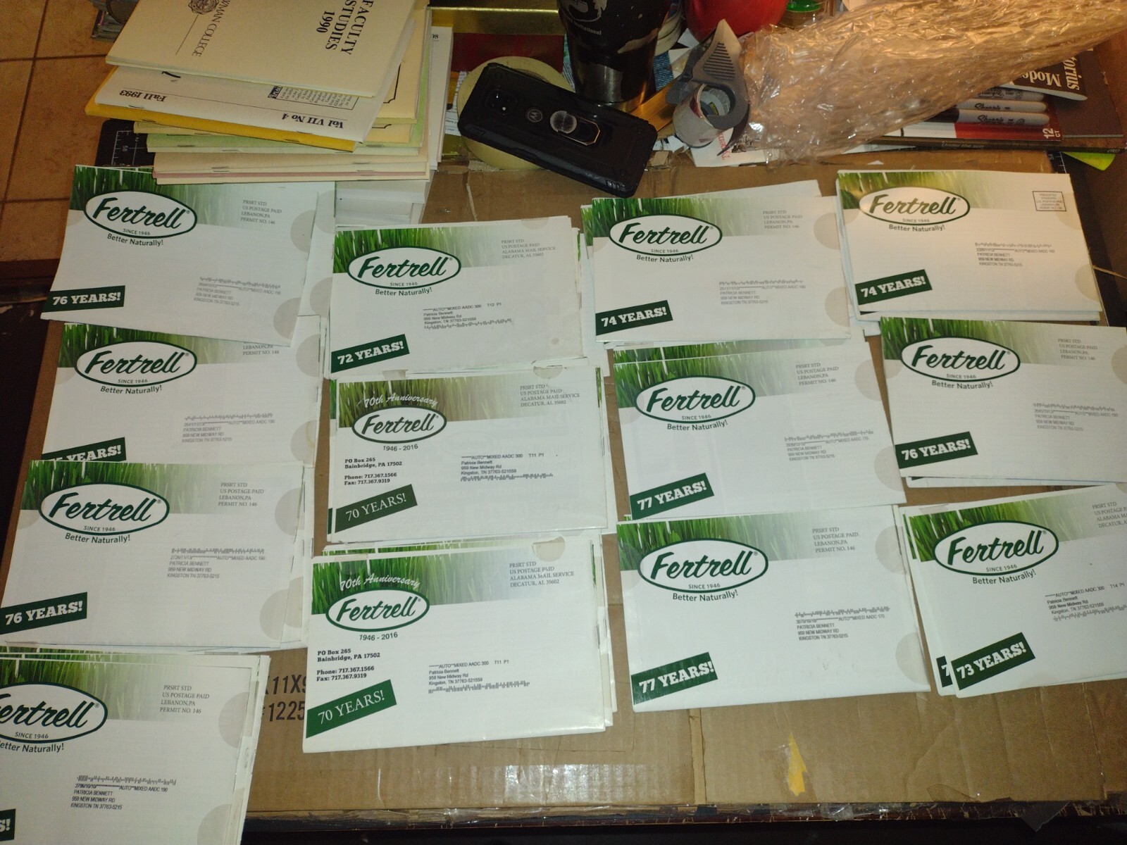 Lot Of 33 Fertilizer Brochures 2000&rsquo;s See Photos Very Good Condition